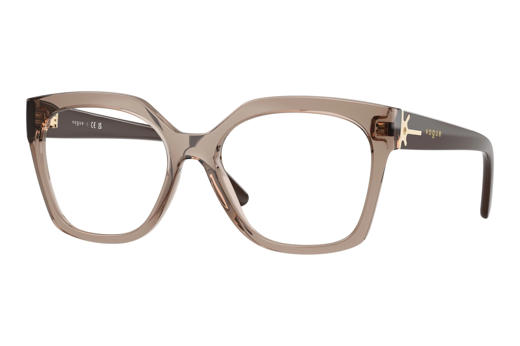 Vogue Eyewear VO5691 2940 Transparent Brown Vogue Eyewear VO5691 2940 Transparent Brown