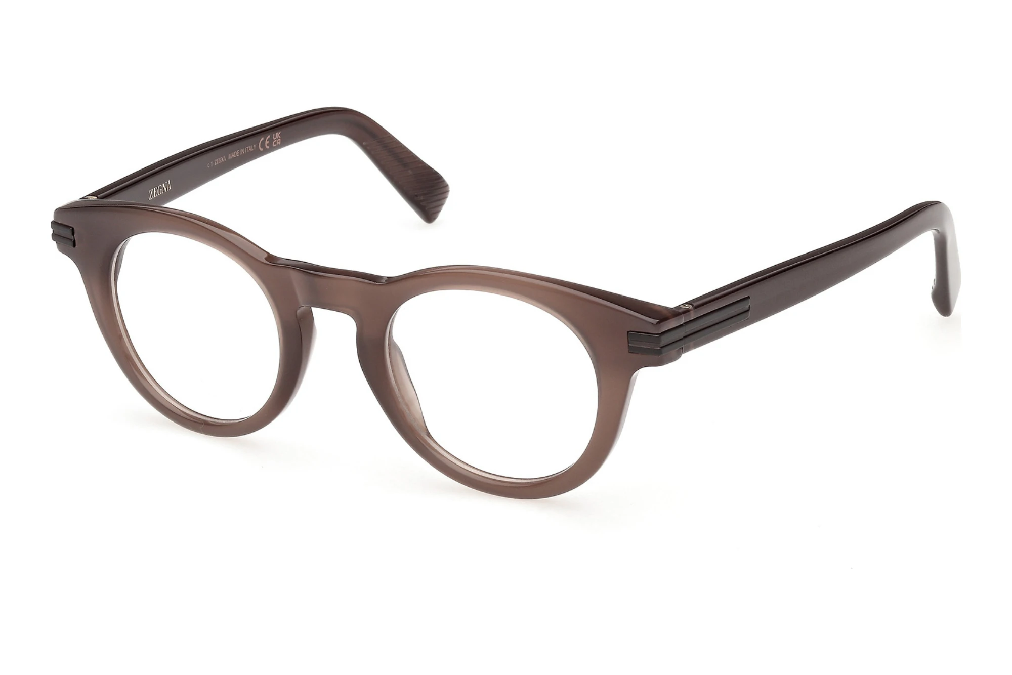 Zegna EZ5325 048 Glänzend Dunkelbraun Zegna EZ5325 048 Glänzend Dunkelbraun