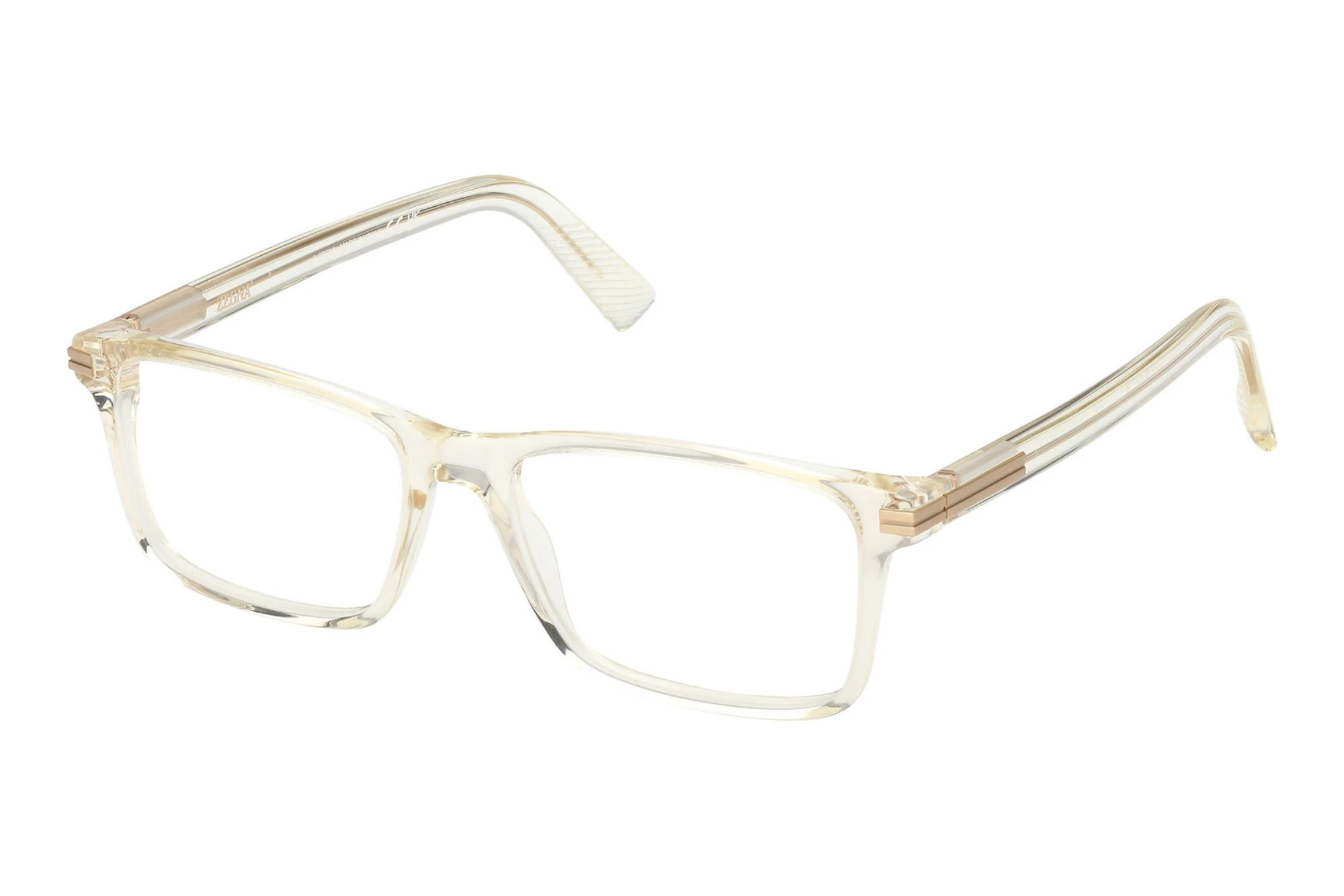 Zegna EZ5333 039 Glänzend Hell Gelb Zegna EZ5333 039 Glänzend Hell Gelb