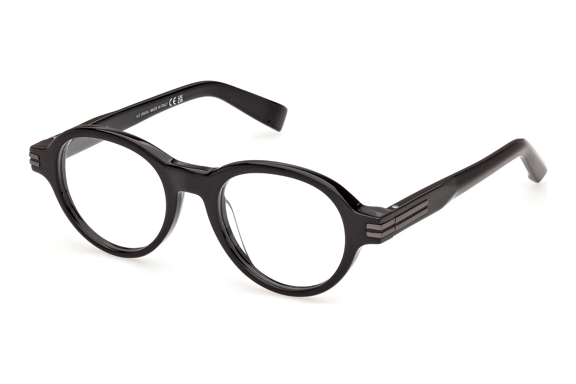 Zegna EZ5363 001 Glänzend Schwarz Zegna EZ5363 001 Glänzend Schwarz