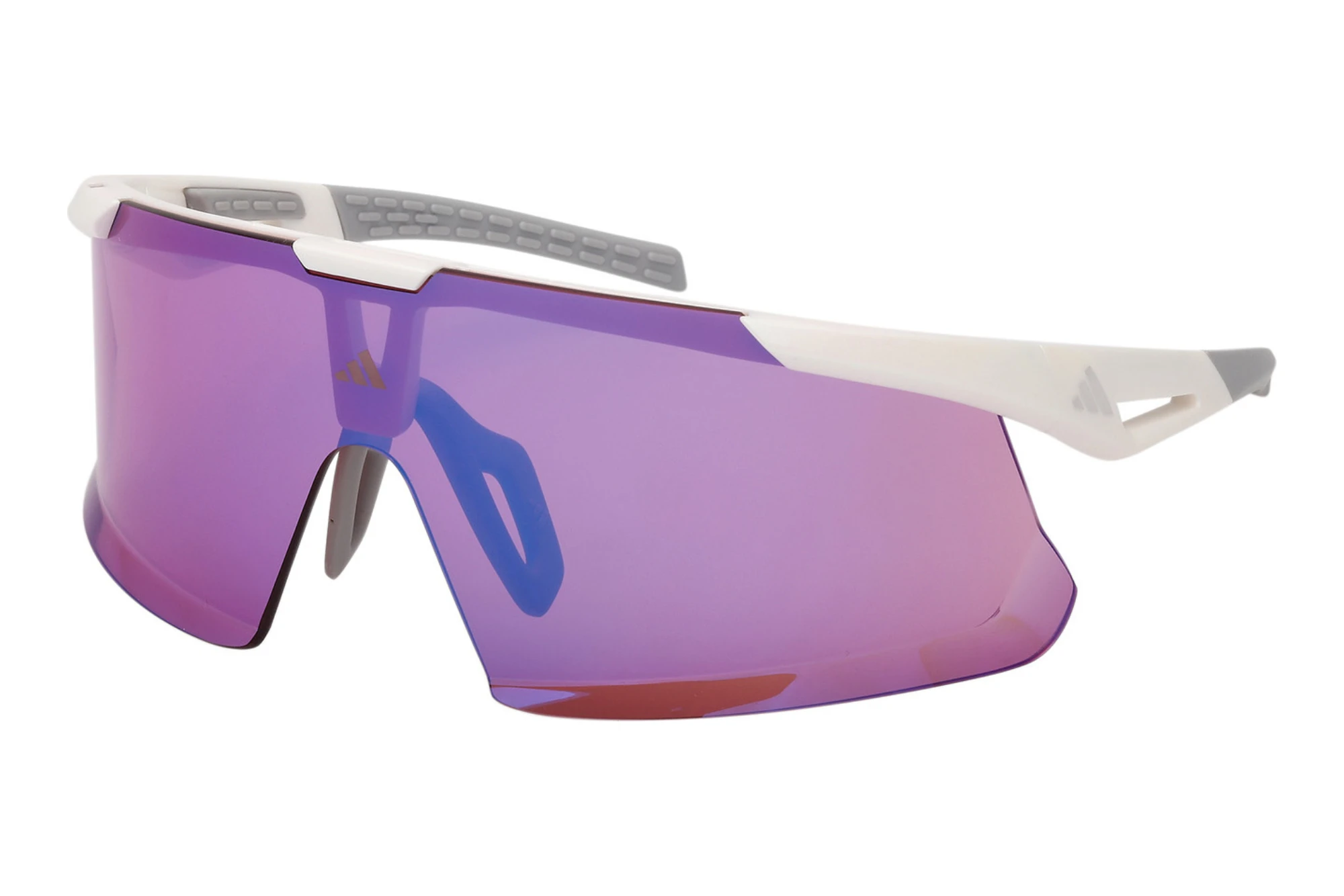 Adidas SP0106 21Z violett verspiegeltMatt Weiss Adidas SP0106 21Z violett verspiegeltMatt Weiss