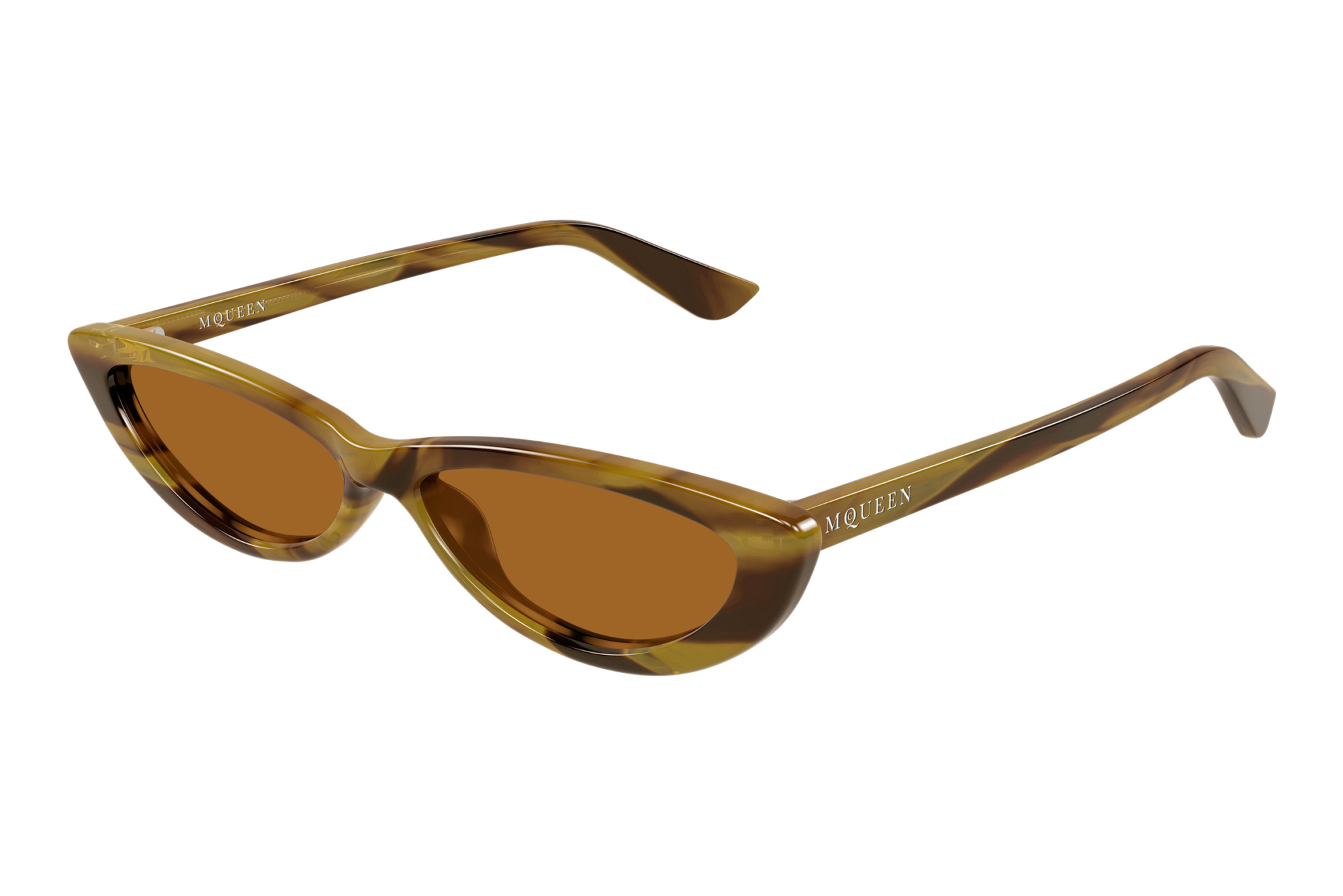 Alexander McQueen AM0535S 006 HAVANA Alexander McQueen AM0535S 006 HAVANA
