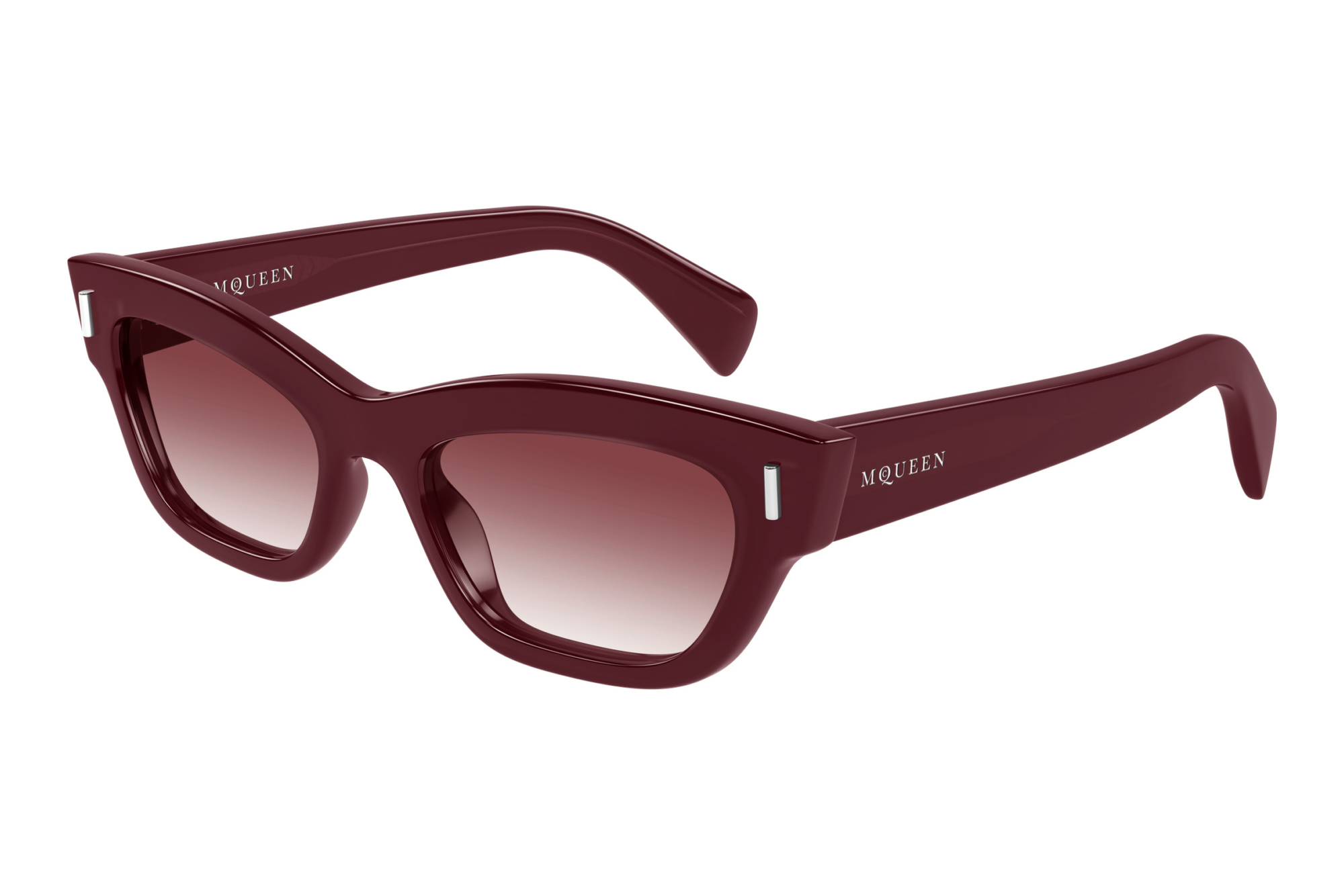 Alexander McQueen AM0548S 003 BURGUNDY Alexander McQueen AM0548S 003 BURGUNDY