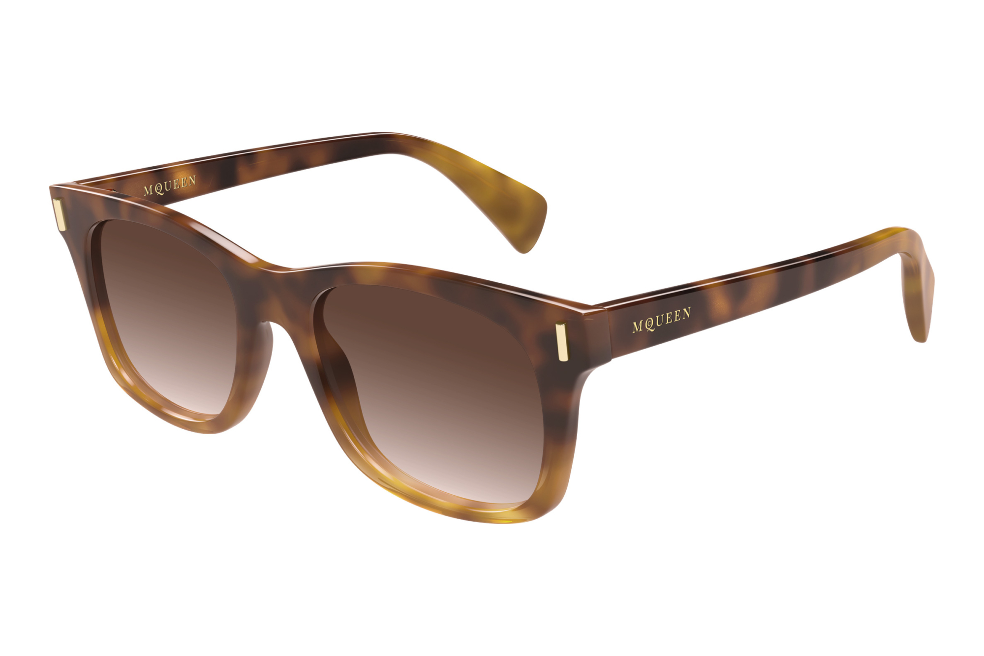 Alexander McQueen AM0551S 002 HAVANA Alexander McQueen AM0551S 002 HAVANA