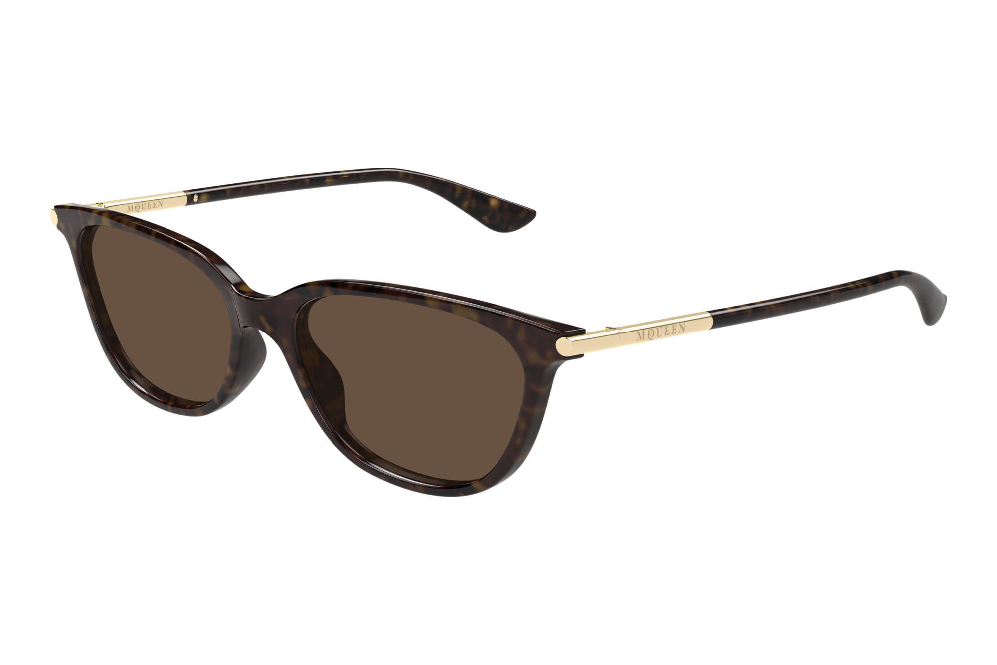 Alexander McQueen AM0553S 002 HAVANA Alexander McQueen AM0553S 002 HAVANA