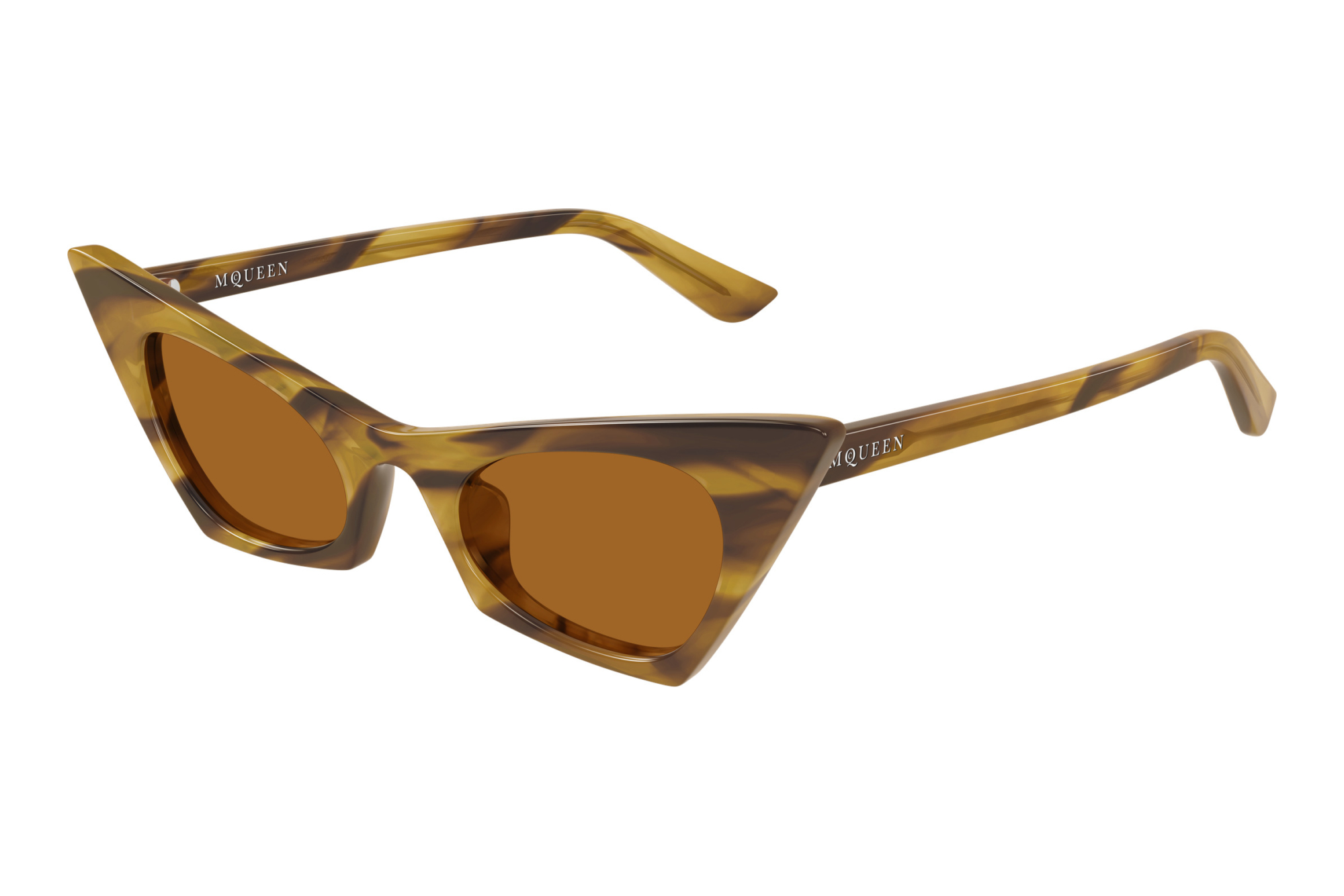 Alexander McQueen AM0557S 003 HAVANA Alexander McQueen AM0557S 003 HAVANA