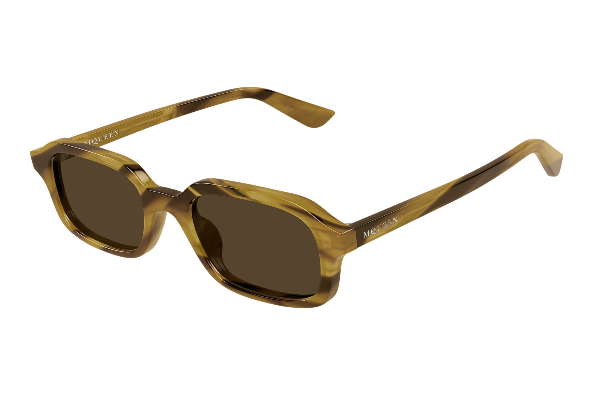Alexander McQueen AM0558S 003 HAVANA Alexander McQueen AM0558S 003 HAVANA
