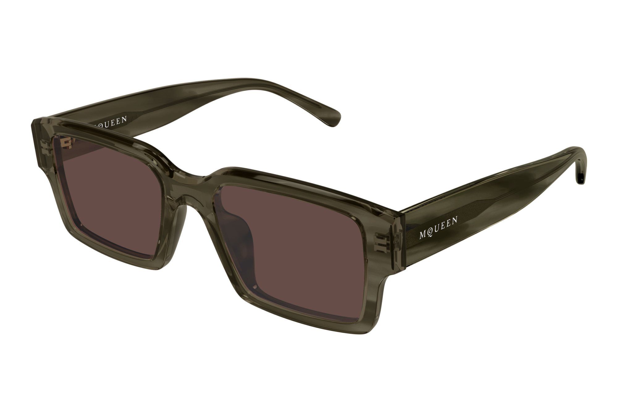 Alexander McQueen AM0579S 003 HAVANA Alexander McQueen AM0579S 003 HAVANA