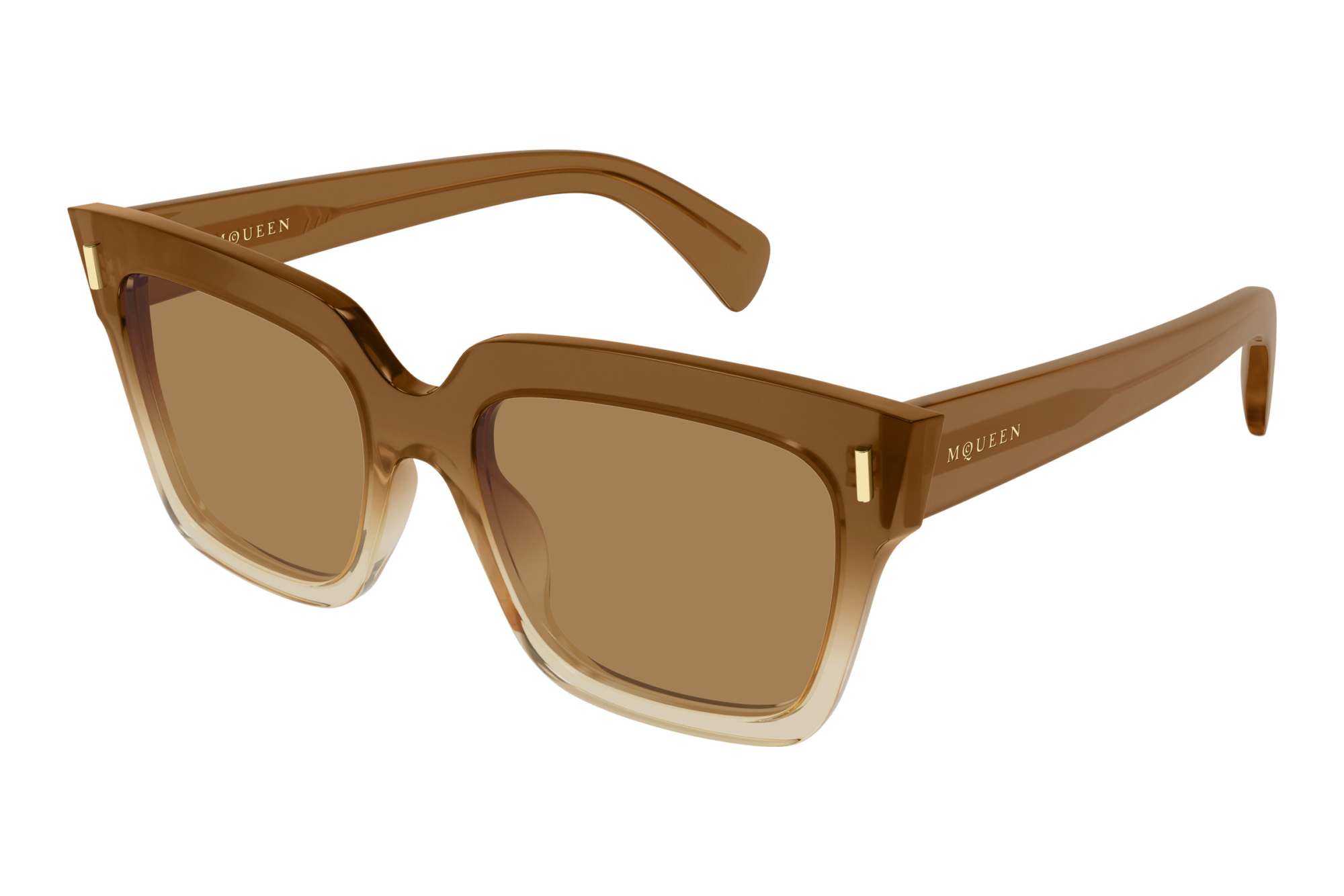 Alexander McQueen AM0583S 004 BROWN Alexander McQueen AM0583S 004 BROWN