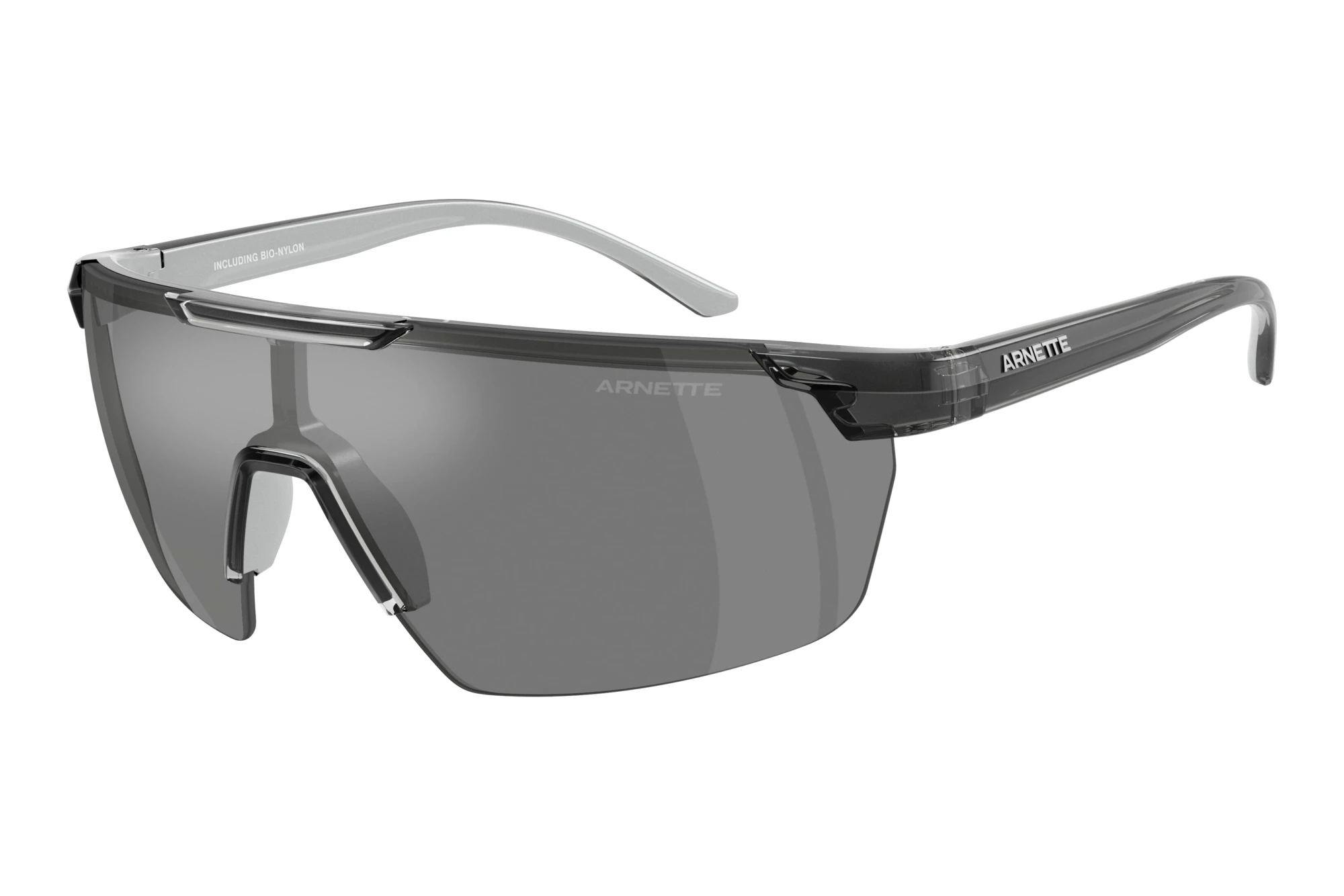 Arnette AN4369 30406G Grey Mirror SilverGrey/Metallic Silver Arnette AN4369 30406G Grey Mirror SilverGrey/Metallic Silver