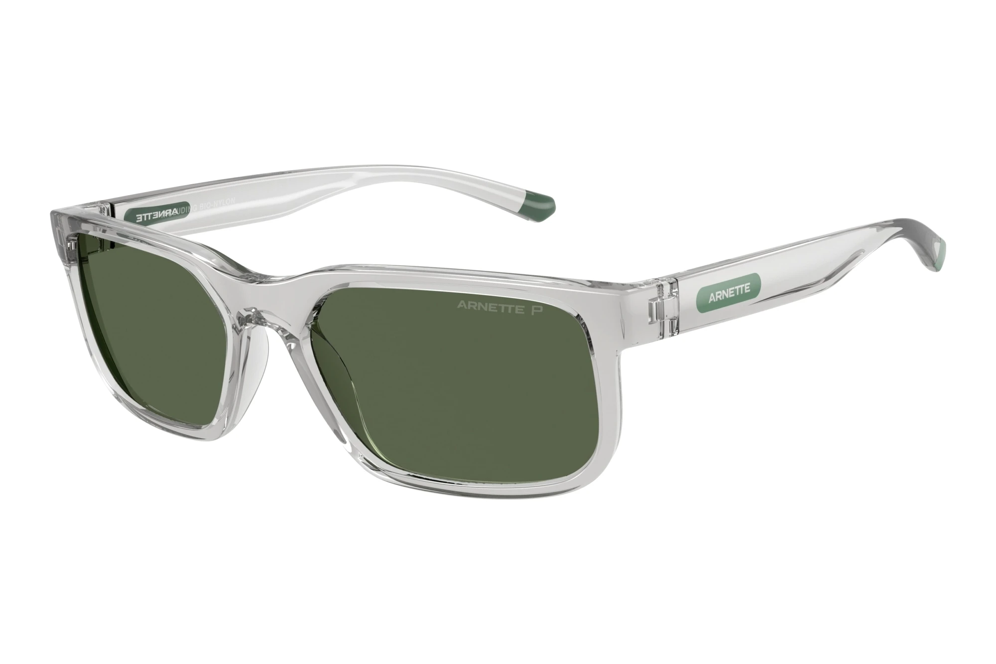 Arnette AN4372 28589A Dark Green PolarizedTransparent Light Grey Arnette AN4372 28589A Dark Green PolarizedTransparent Light Grey