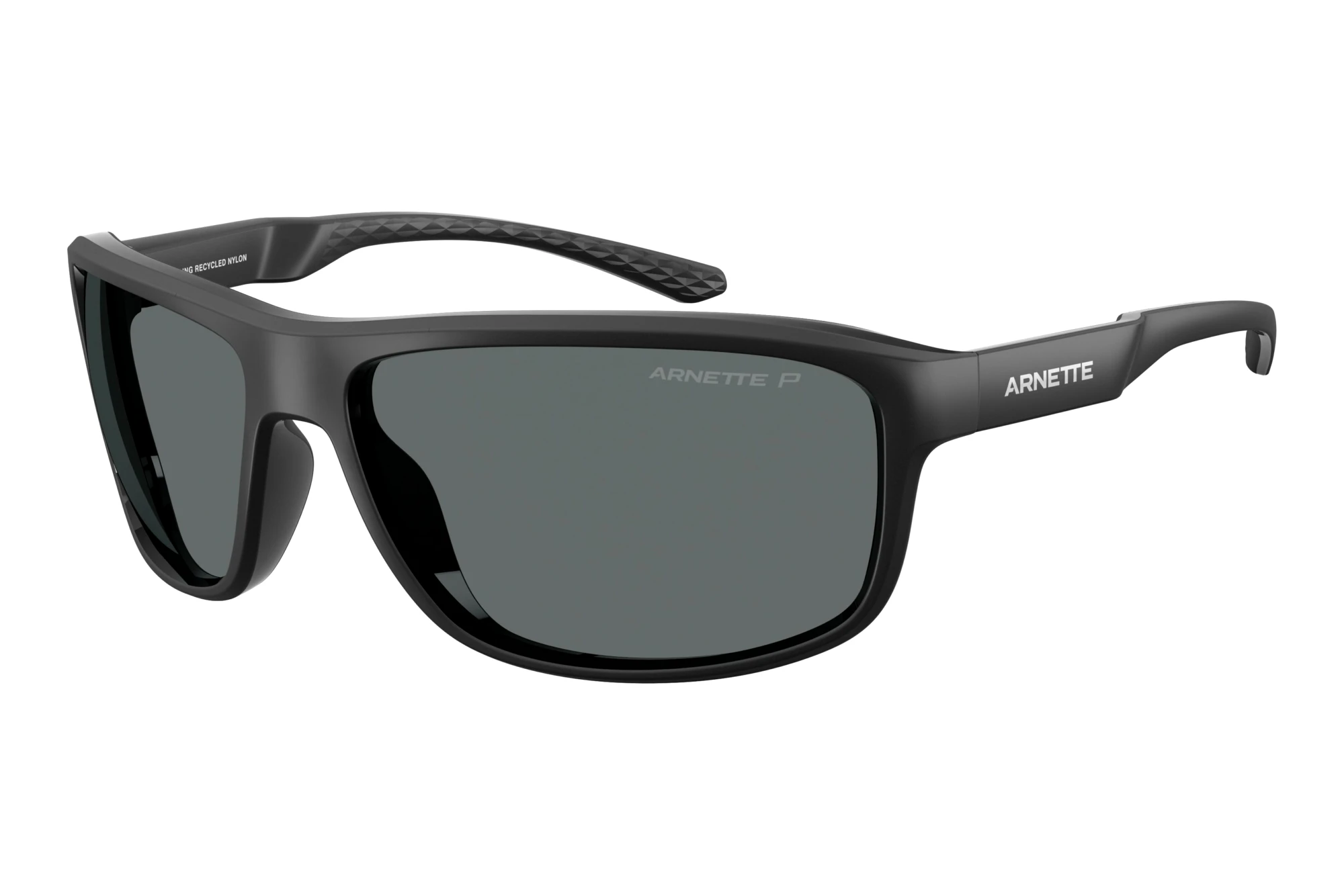 Arnette AN4374 290081 Grey PolarizedMatte Recycled Black Arnette AN4374 290081 Grey PolarizedMatte Recycled Black