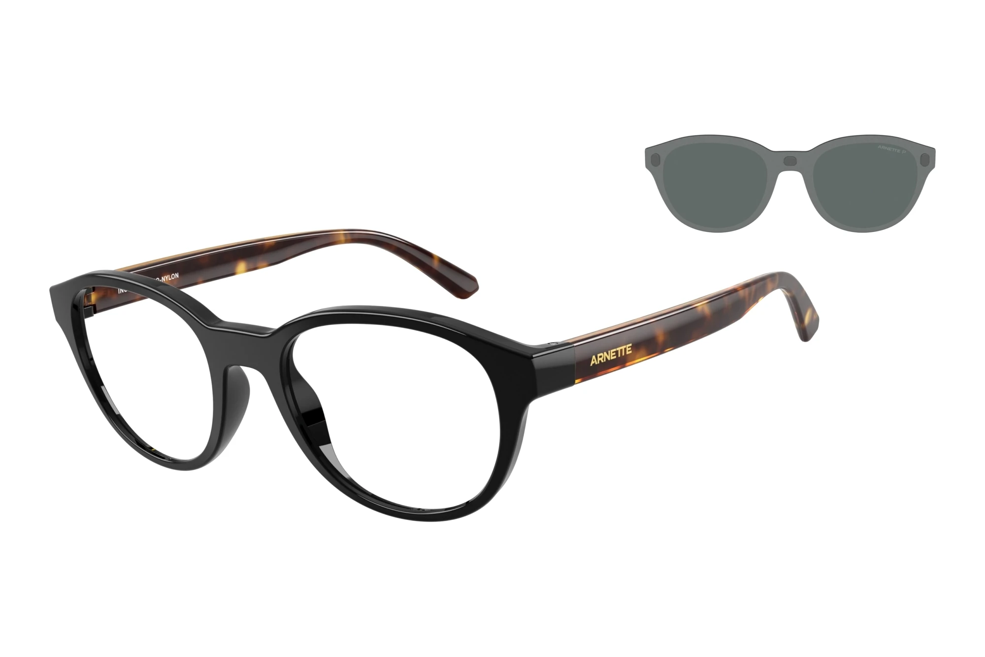 Arnette AN4375 30451W ClearBlack Arnette AN4375 30451W ClearBlack
