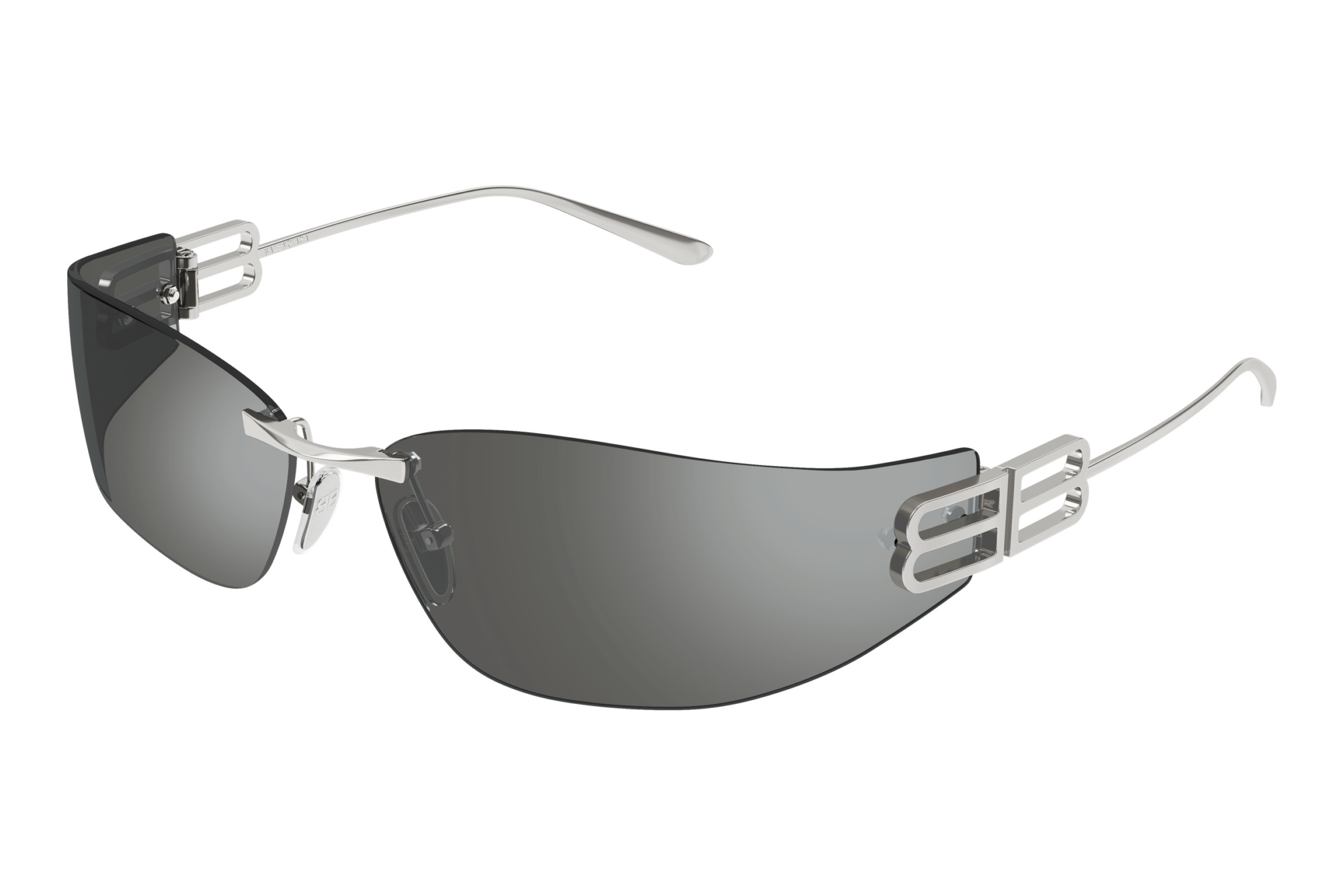 Balenciaga BB0484S 003 GUNMETAL Balenciaga BB0484S 003 GUNMETAL
