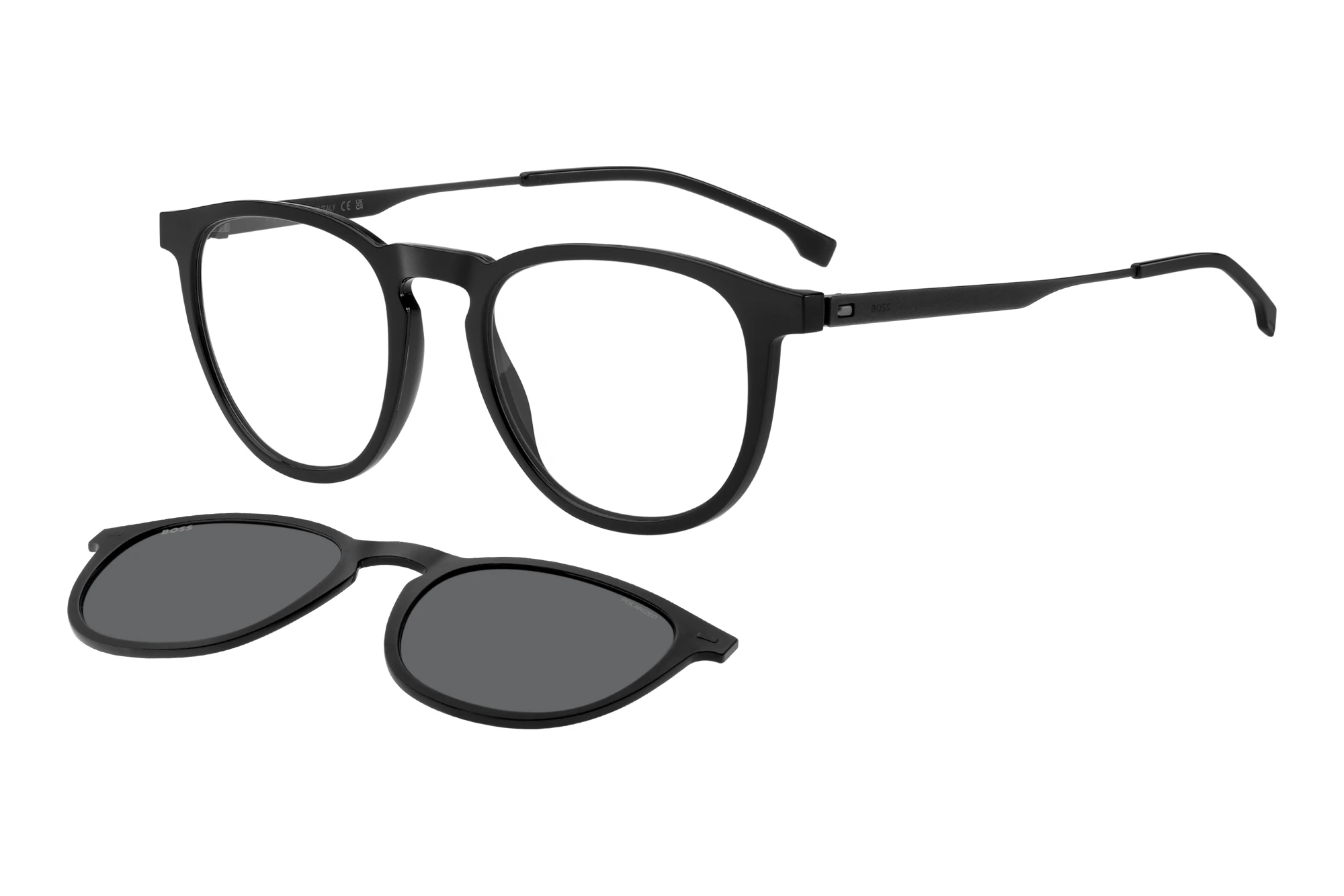 Boss BOSS 1640/CS SUB/M9 GREY POLARIZEDBLACK MATTE BLACK Boss BOSS 1640/CS SUB/M9 GREY POLARIZEDBLACK MATTE BLACK