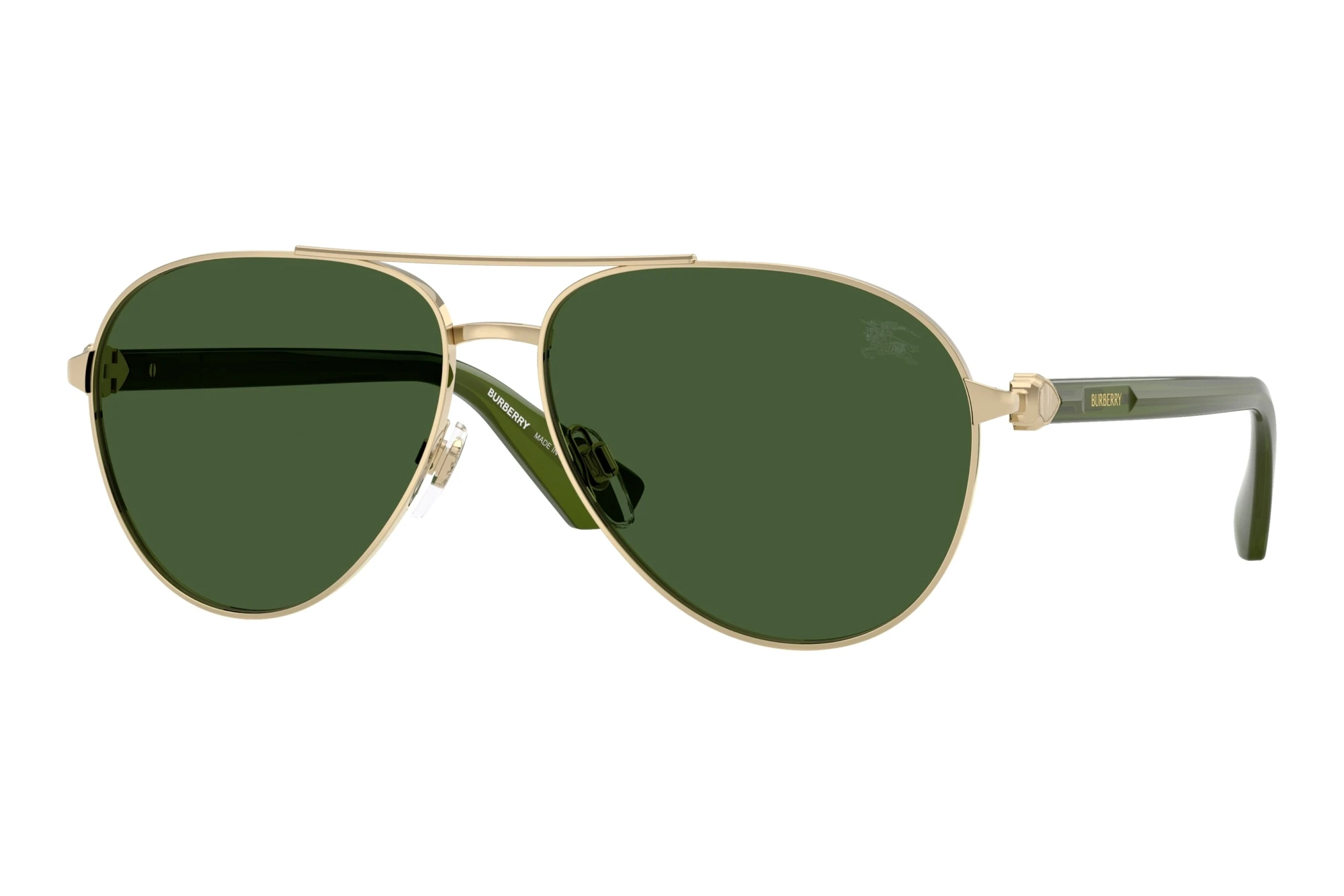 Burberry BE3167 110971 Dark GreenLight Gold Burberry BE3167 110971 Dark GreenLight Gold