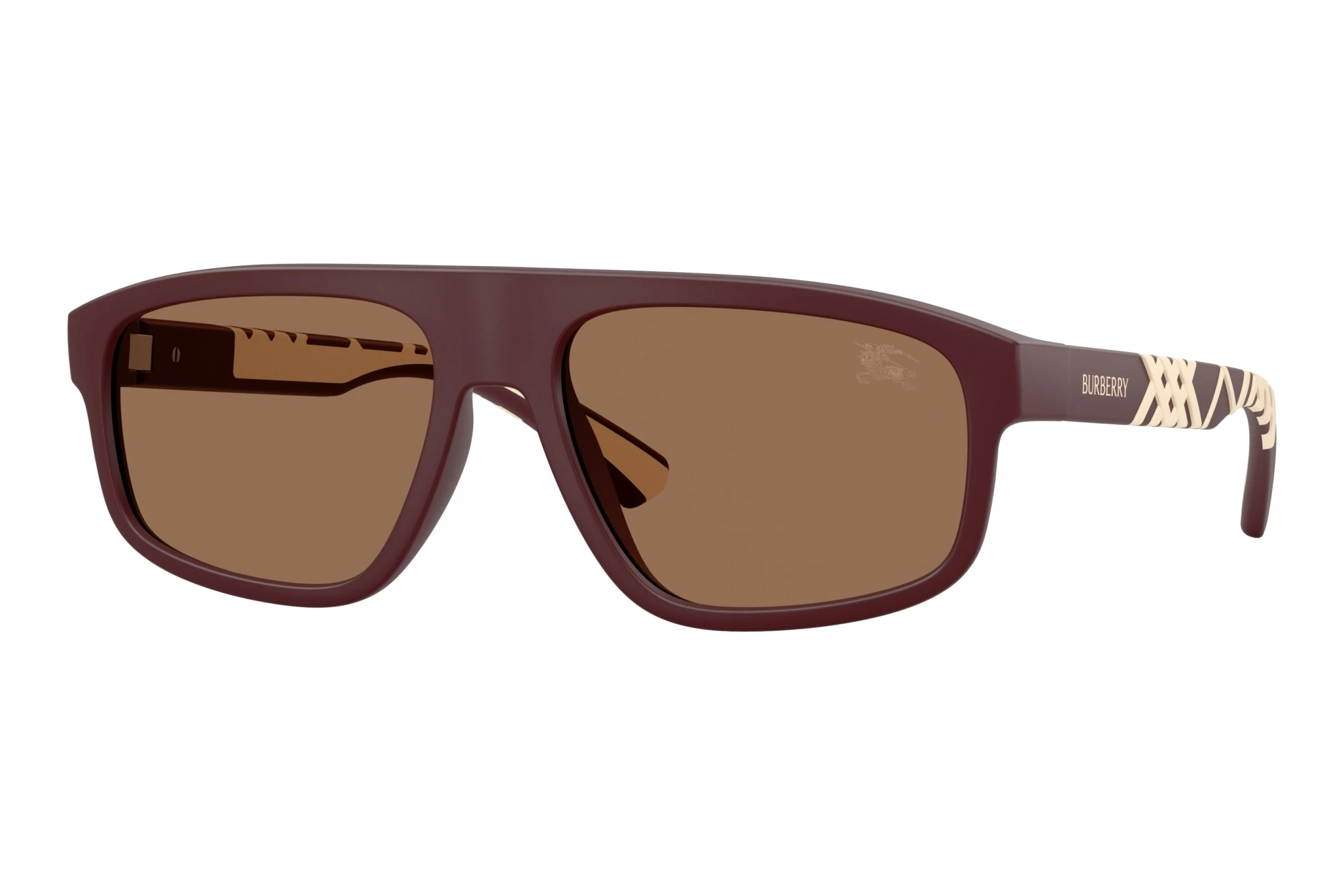Burberry BE4501U 426273 Dark BrownMatte Bordeaux Burberry BE4501U 426273 Dark BrownMatte Bordeaux