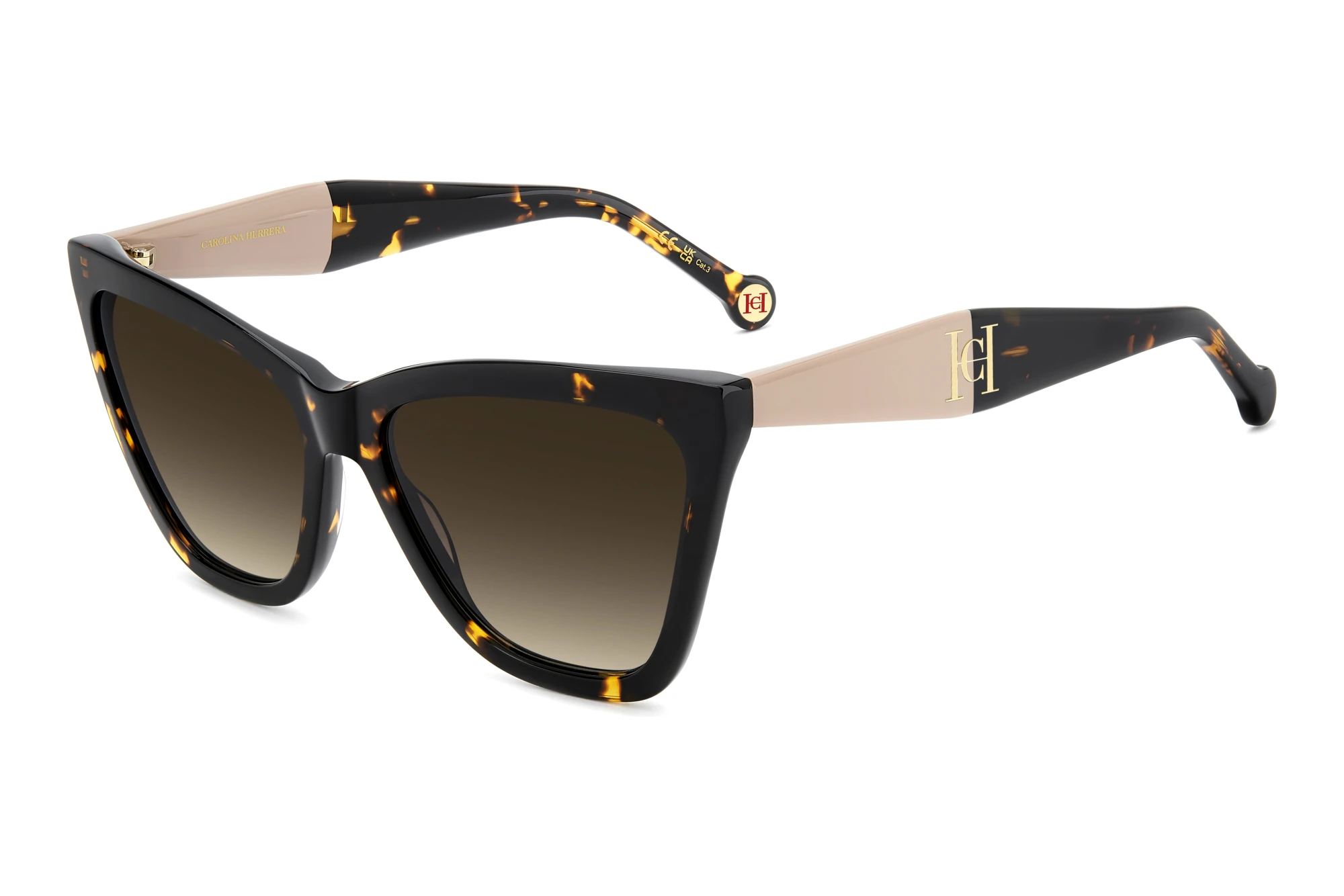 Carolina Herrera HER 0374/S 086/HA BROWN SHADEDHAVANA Carolina Herrera HER 0374/S 086/HA BROWN SHADEDHAVANA
