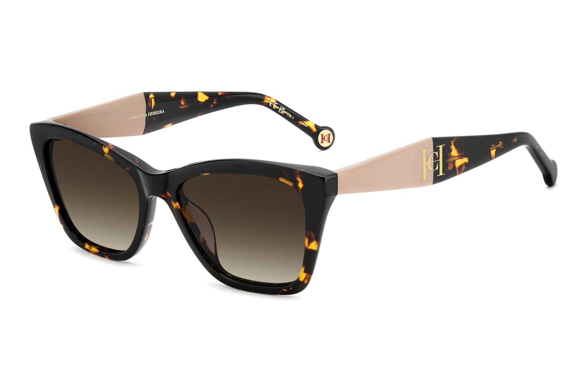 Carolina Herrera HER 0417/G/S 086/HA BROWN SHADEDHAVANA Carolina Herrera HER 0417/G/S 086/HA BROWN SHADEDHAVANA