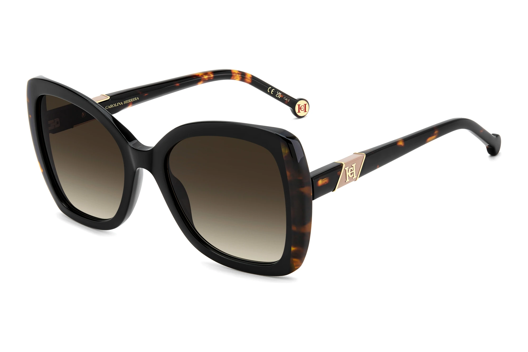 Carolina Herrera HER 0429/S WR7/HA BROWN SHADEDBLACK HAVANA Carolina Herrera HER 0429/S WR7/HA BROWN SHADEDBLACK HAVANA