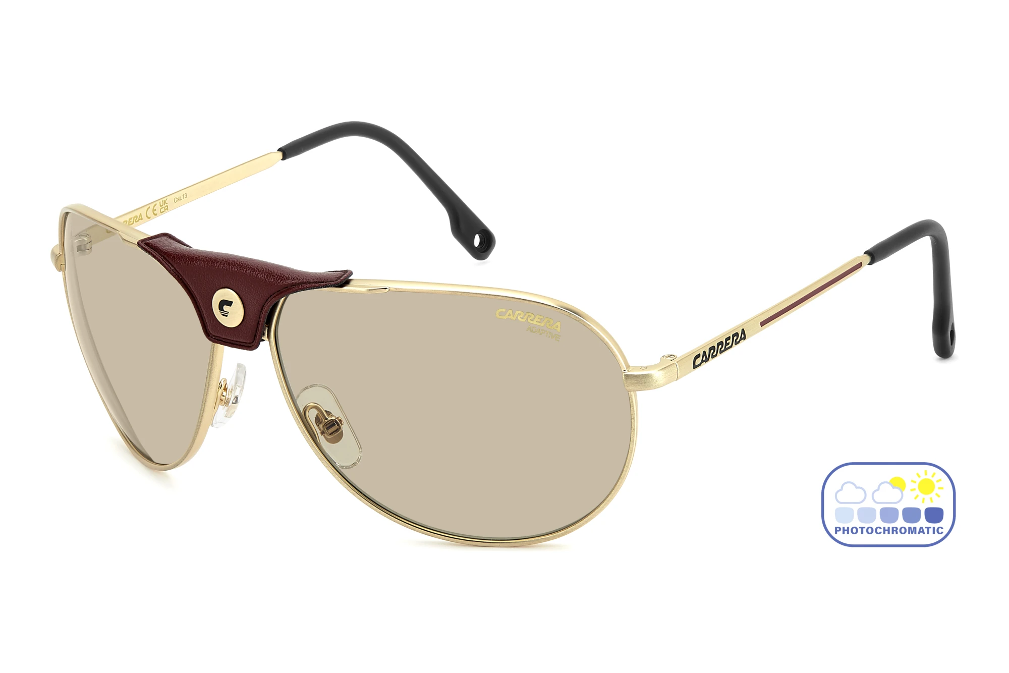 Carrera C SPORT 18/S 0NZ/8J GREENPHOTOCHROMATIC ANTIREFLEXMATTE GOLD BLACK Carrera C SPORT 18/S 0NZ/8J GREENPHOTOCHROMATIC ANTIREFLEXMATTE GOLD BLACK