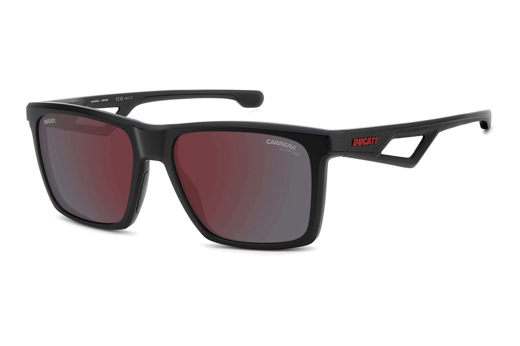 Carrera CARDUC 069/S 003/H4 RED MIRROR PZ HIGHTCONTRAST ARMATTE BLACK Carrera CARDUC 069/S 003/H4 RED MIRROR PZ HIGHTCONTRAST ARMATTE BLACK