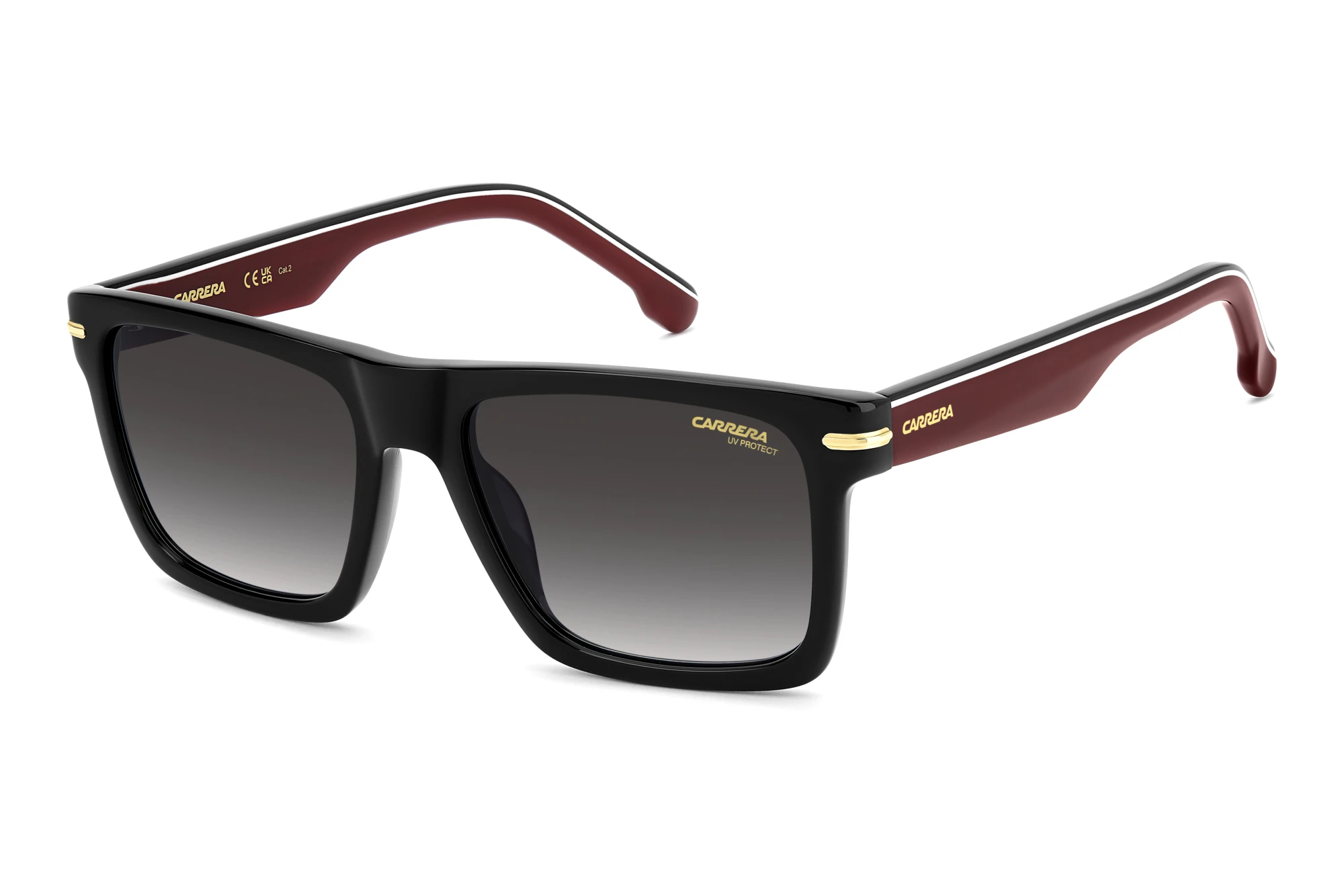 Carrera CARRERA 378/S OIT/9O DARK GREY SHADEDBLACK RED Carrera CARRERA 378/S OIT/9O DARK GREY SHADEDBLACK RED