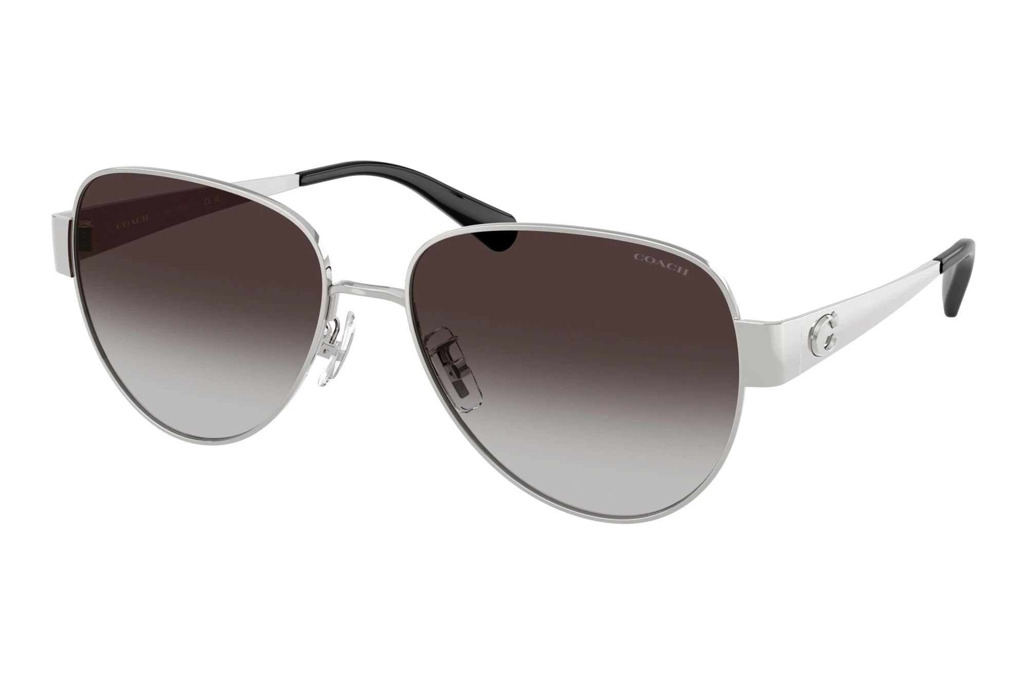 Coach HC7186 90018G Grey GradientShiny Silver Coach HC7186 90018G Grey GradientShiny Silver