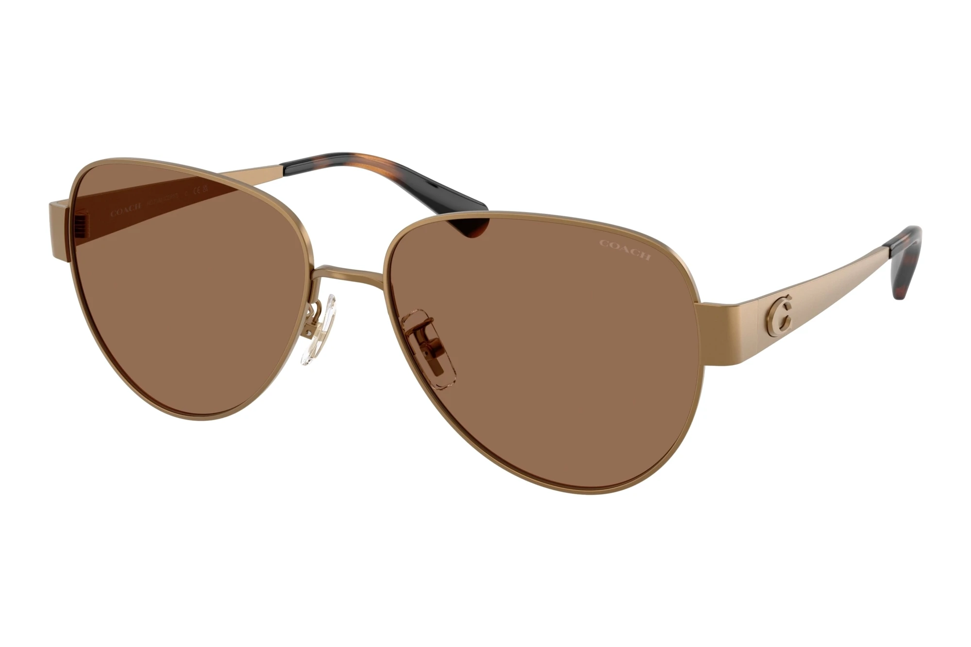 Coach HC7186 948473 Brown SolidBrass Coach HC7186 948473 Brown SolidBrass