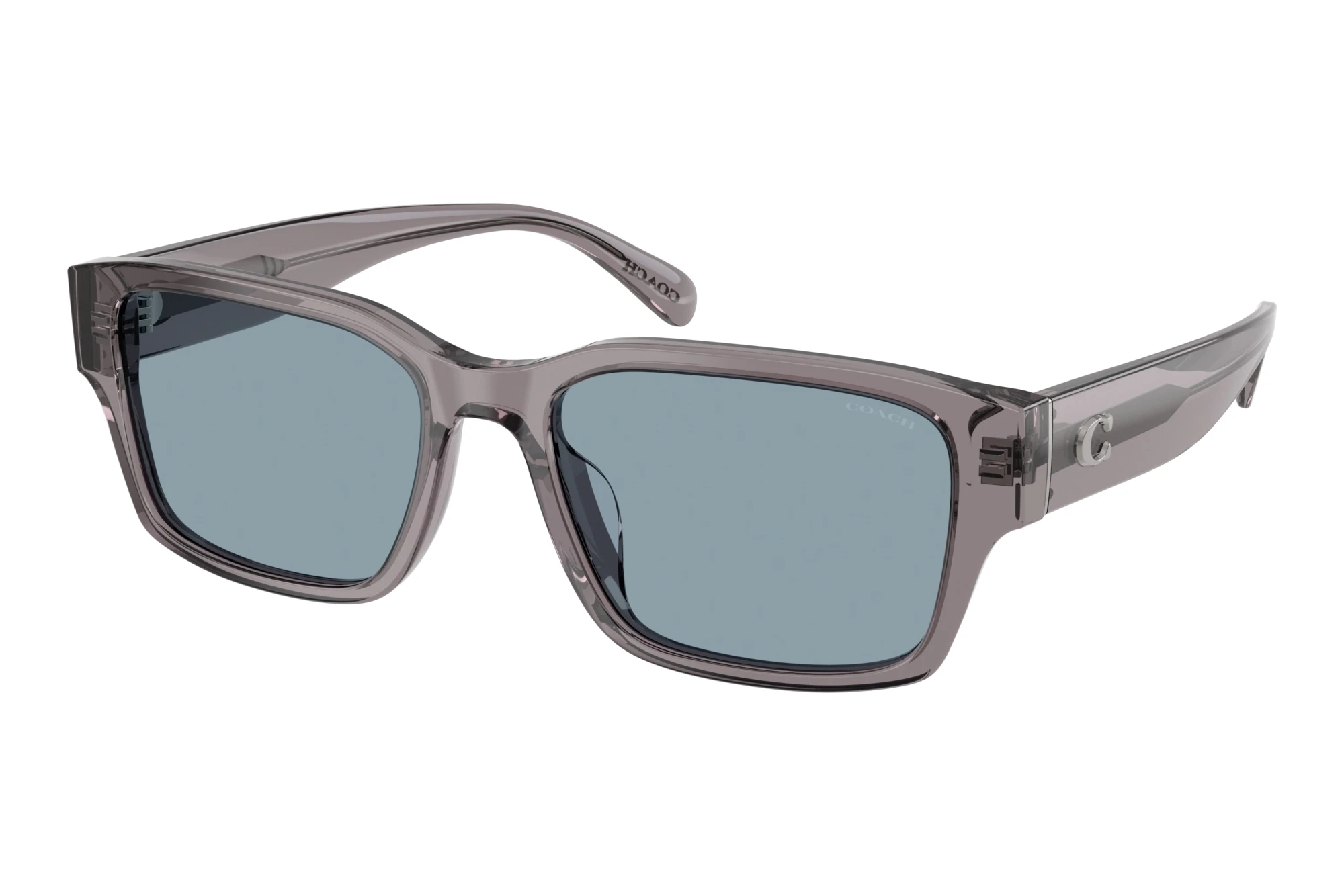 Coach HC8441U 553772 Light Blue SolidTransparent Grey Coach HC8441U 553772 Light Blue SolidTransparent Grey