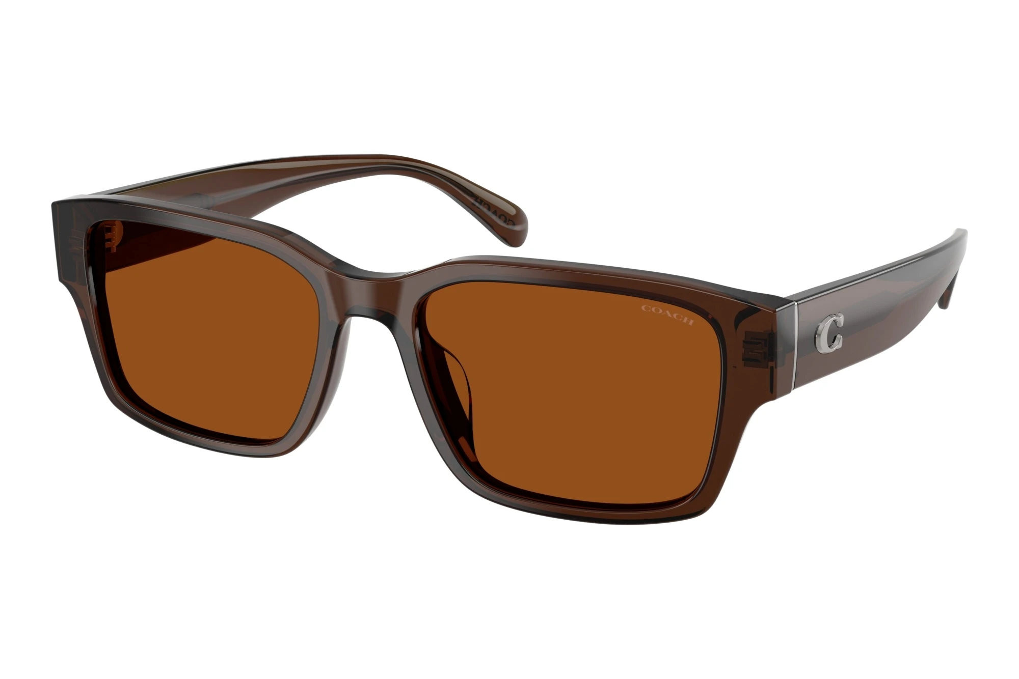 Coach HC8441U 591173 Brown SolidTransparent Brown Coach HC8441U 591173 Brown SolidTransparent Brown