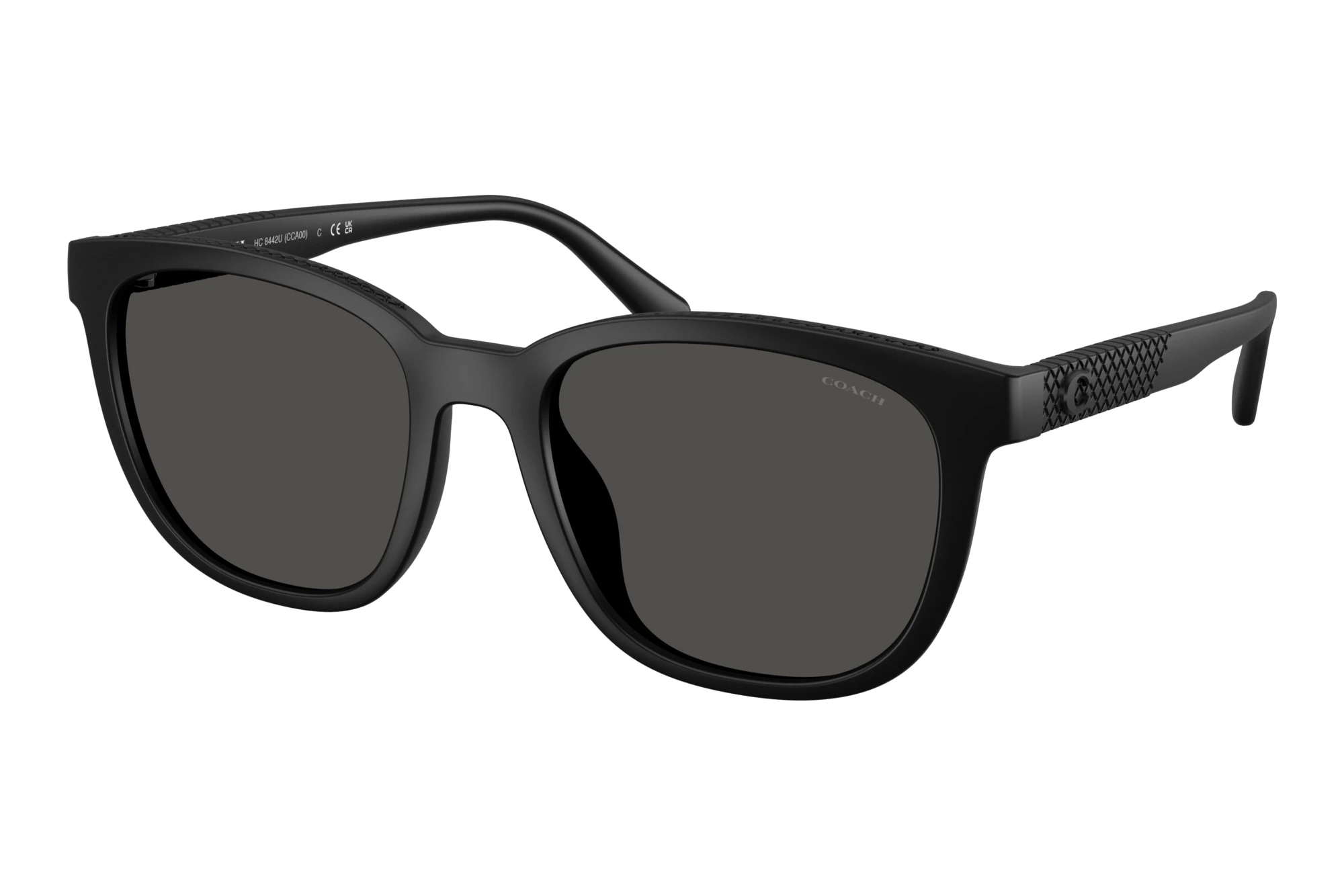 Coach HC8442U 500287 Grey SolidMatte Black Coach HC8442U 500287 Grey SolidMatte Black