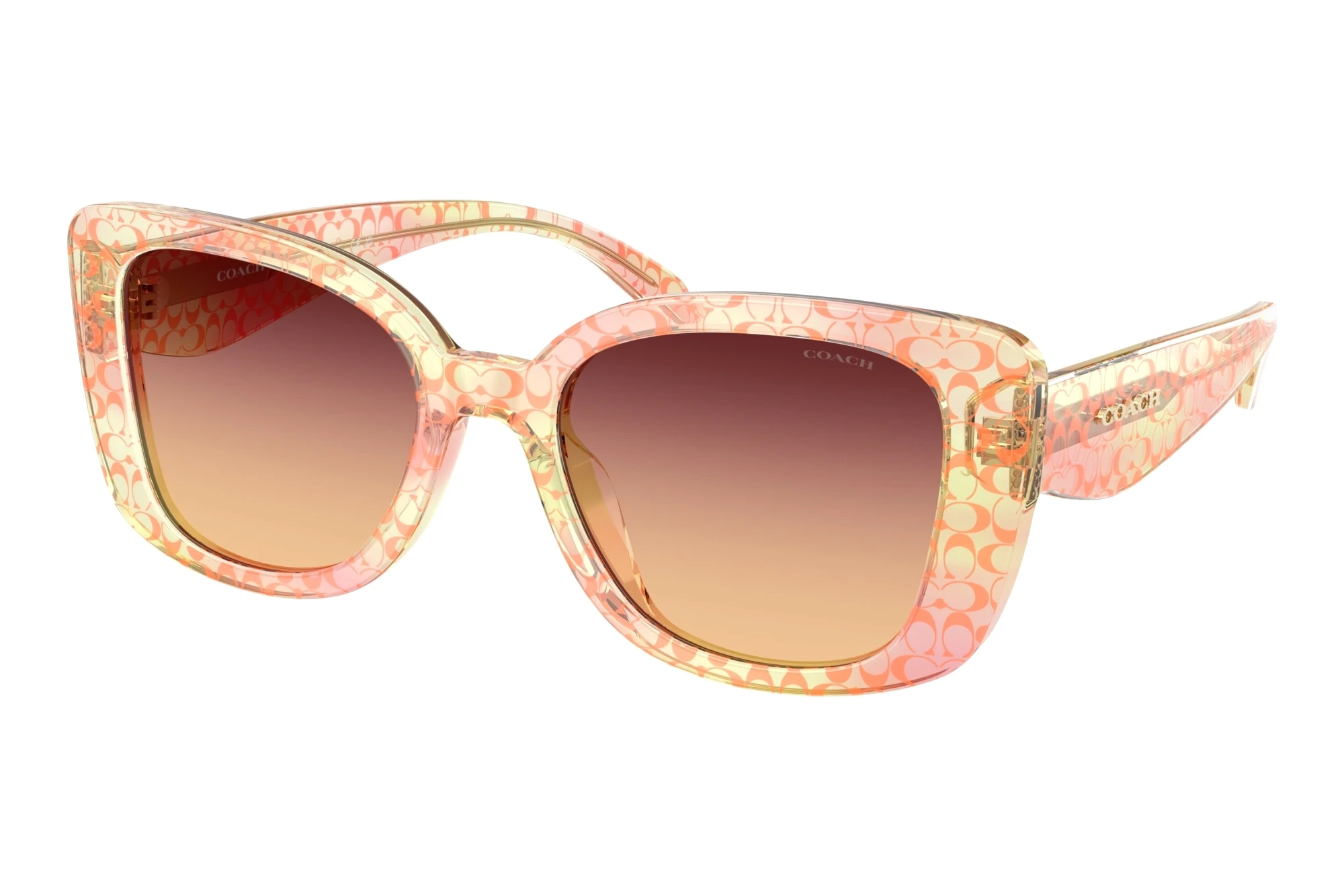 Coach HC8450U 5934W8 Burgundy PeachPeach Coach HC8450U 5934W8 Burgundy PeachPeach