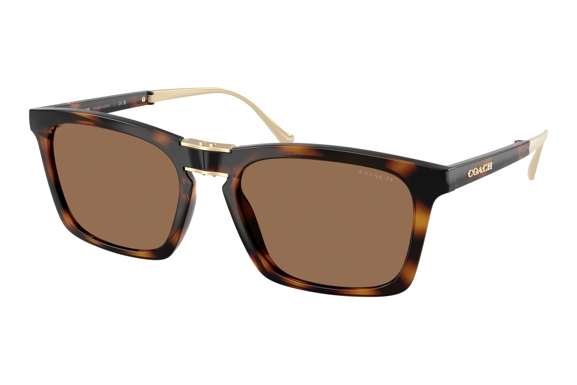 Coach HC8455 512013 Brown SolidDark Tortoise Coach HC8455 512013 Brown SolidDark Tortoise