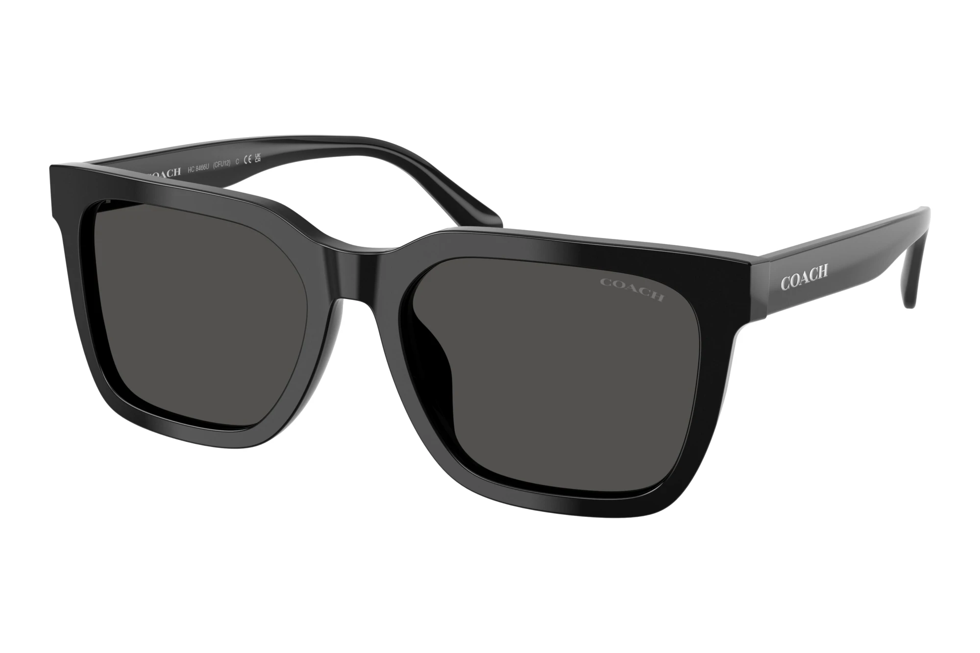 Coach HC8466U 500287 Grey SolidBlack Coach HC8466U 500287 Grey SolidBlack