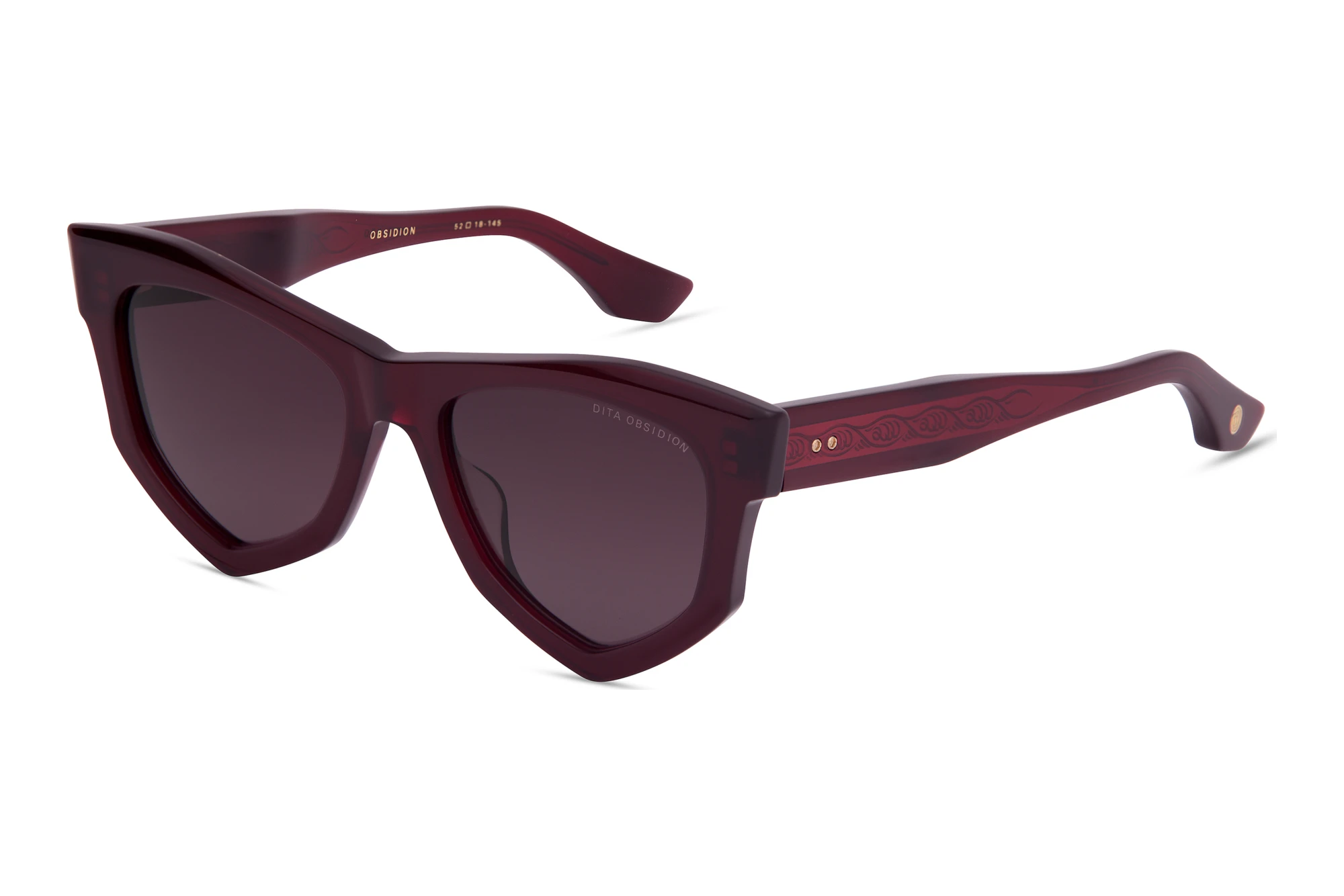 DITA DTS-755 03A DARK CHERRY TO CLEAR GRADIENTHAZY MAROON DITA DTS-755 03A DARK CHERRY TO CLEAR GRADIENTHAZY MAROON