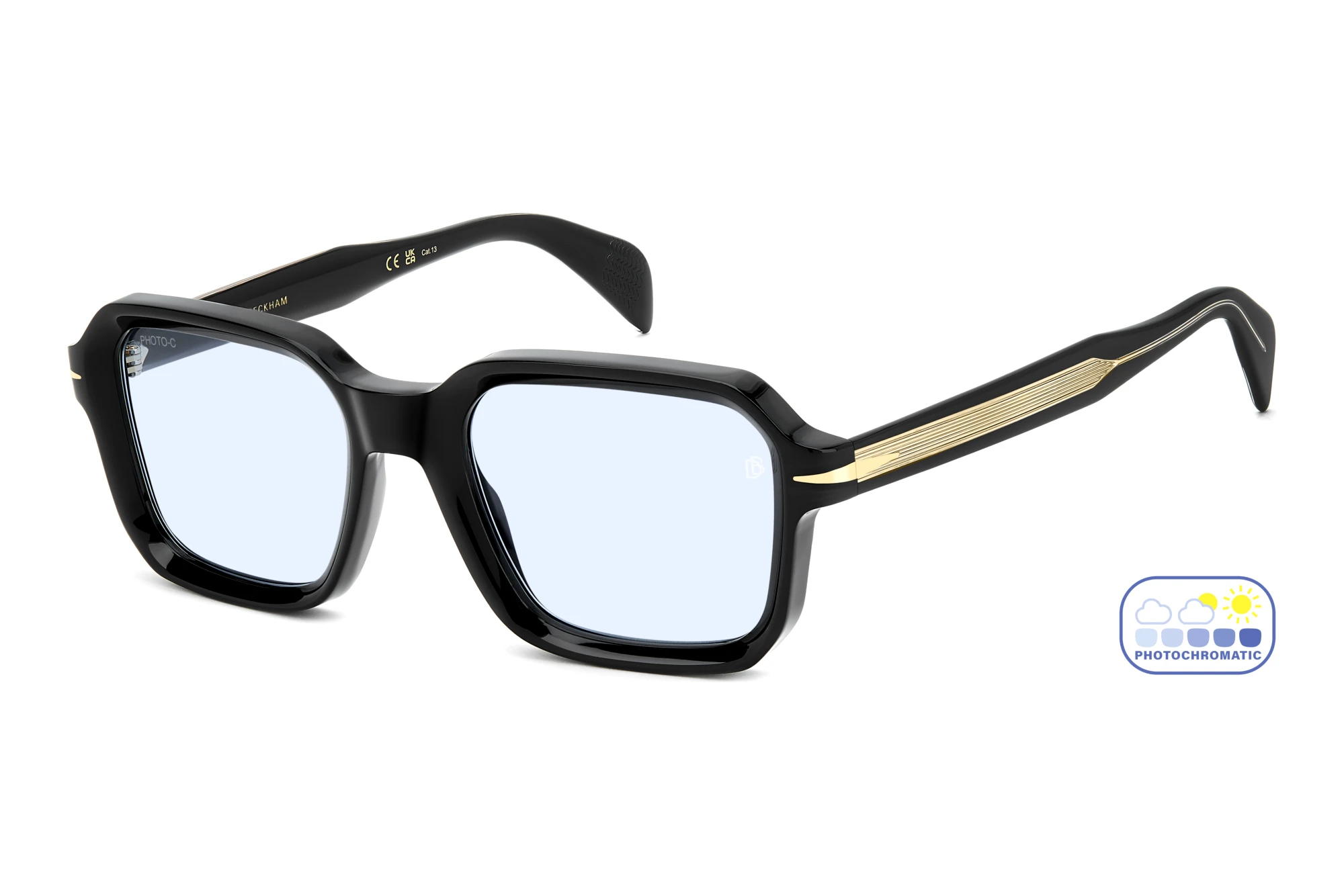 David Beckham DB 7147/S 807/QZ AZURE PHOTOCROMATICBLACK David Beckham DB 7147/S 807/QZ AZURE PHOTOCROMATICBLACK