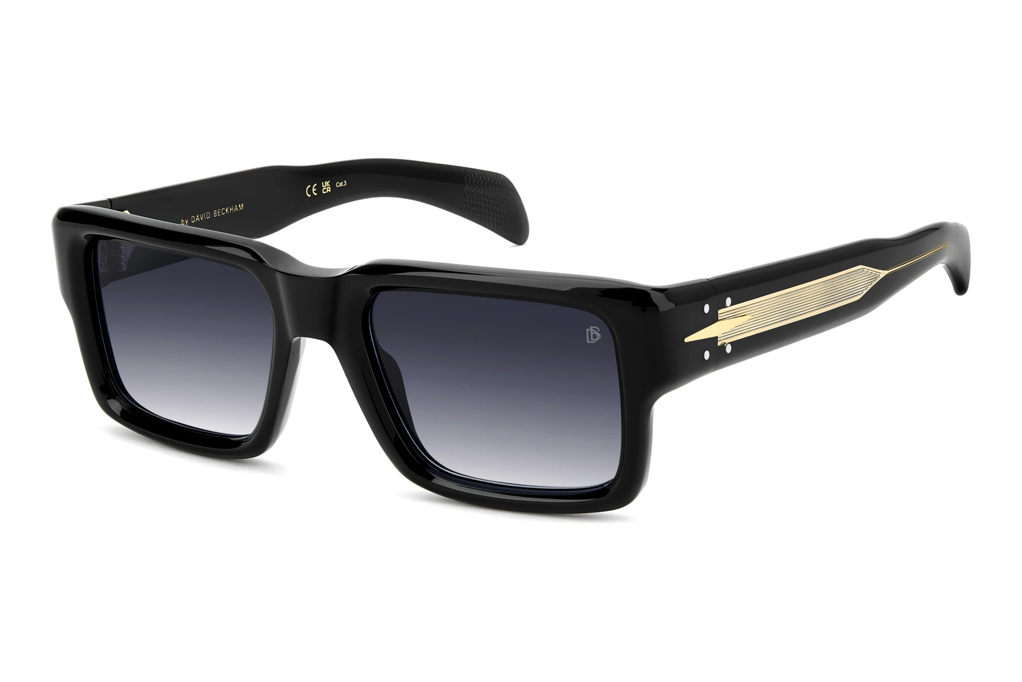 David Beckham DB 7159/S 2M2/08 DK BLUE SHADEDBLACK GOLD David Beckham DB 7159/S 2M2/08 DK BLUE SHADEDBLACK GOLD
