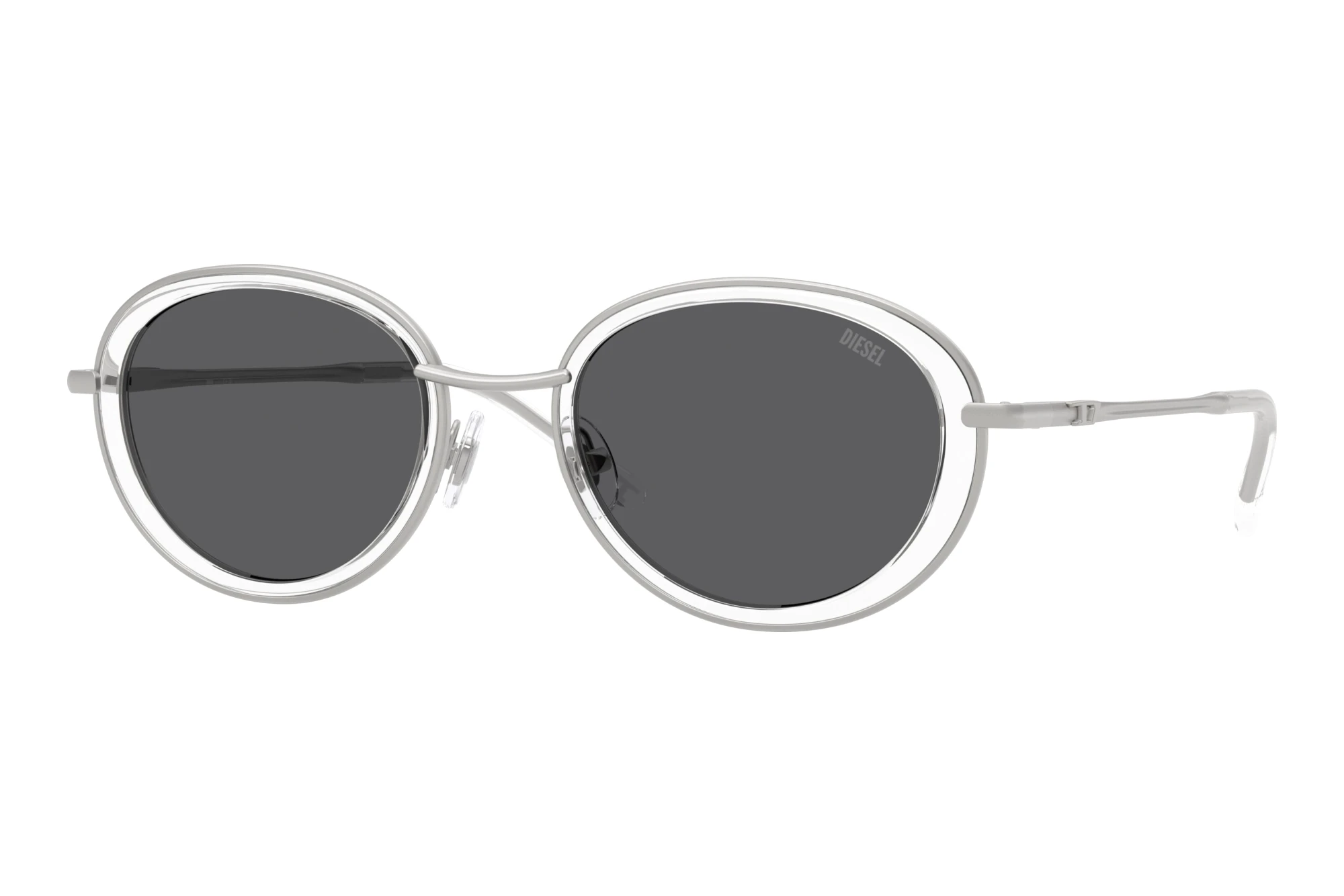 Diesel DL1018 100787 Dark GreyMatte Silver Diesel DL1018 100787 Dark GreyMatte Silver