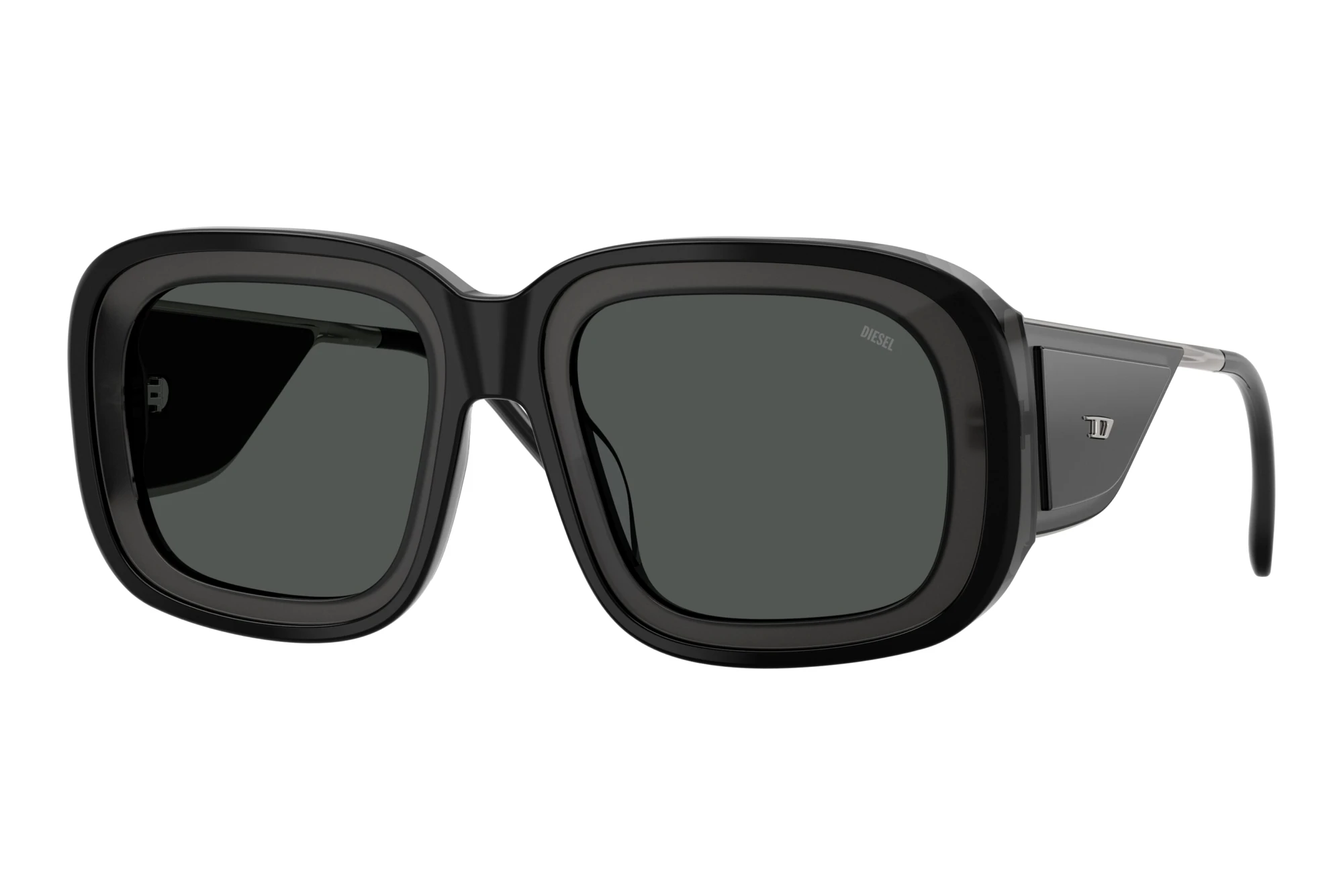 Diesel DL2015U 204487 Dark GreyBlack Tranparent Grey Diesel DL2015U 204487 Dark GreyBlack Tranparent Grey
