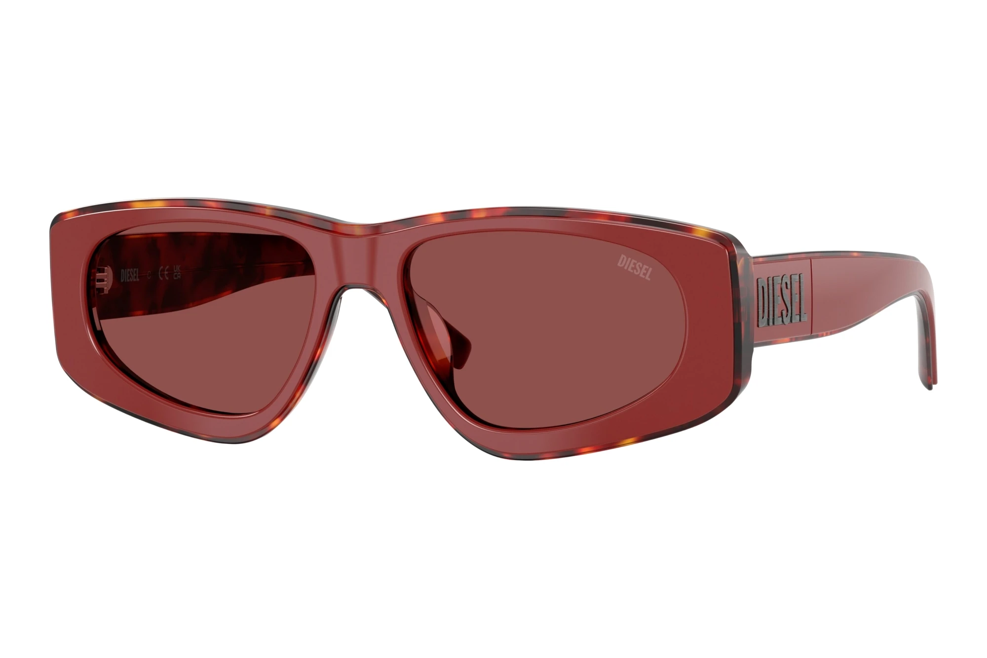Diesel DL2021U 206575 Dark VioletTop Red/Tartaruga Red Diesel DL2021U 206575 Dark VioletTop Red/Tartaruga Red