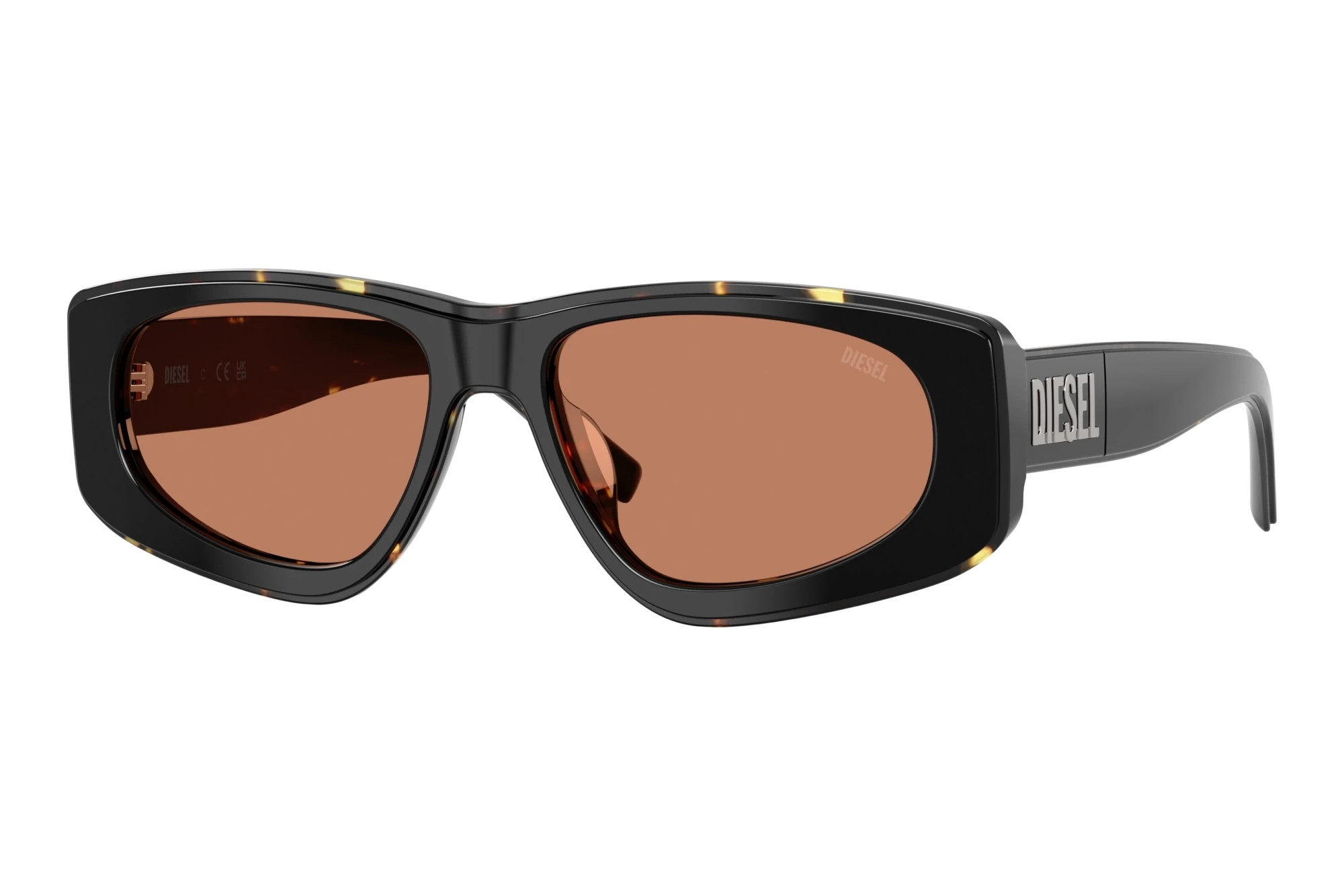 Diesel DL2021U 207173 BrownTop Black Havana Yellow Diesel DL2021U 207173 BrownTop Black Havana Yellow