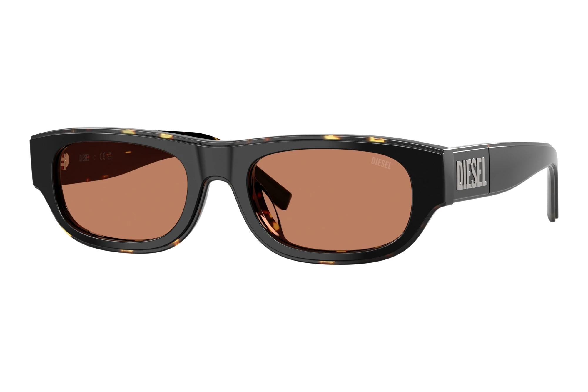 Diesel DL2022U 207173 BrownTop Black Havana Yellow Diesel DL2022U 207173 BrownTop Black Havana Yellow