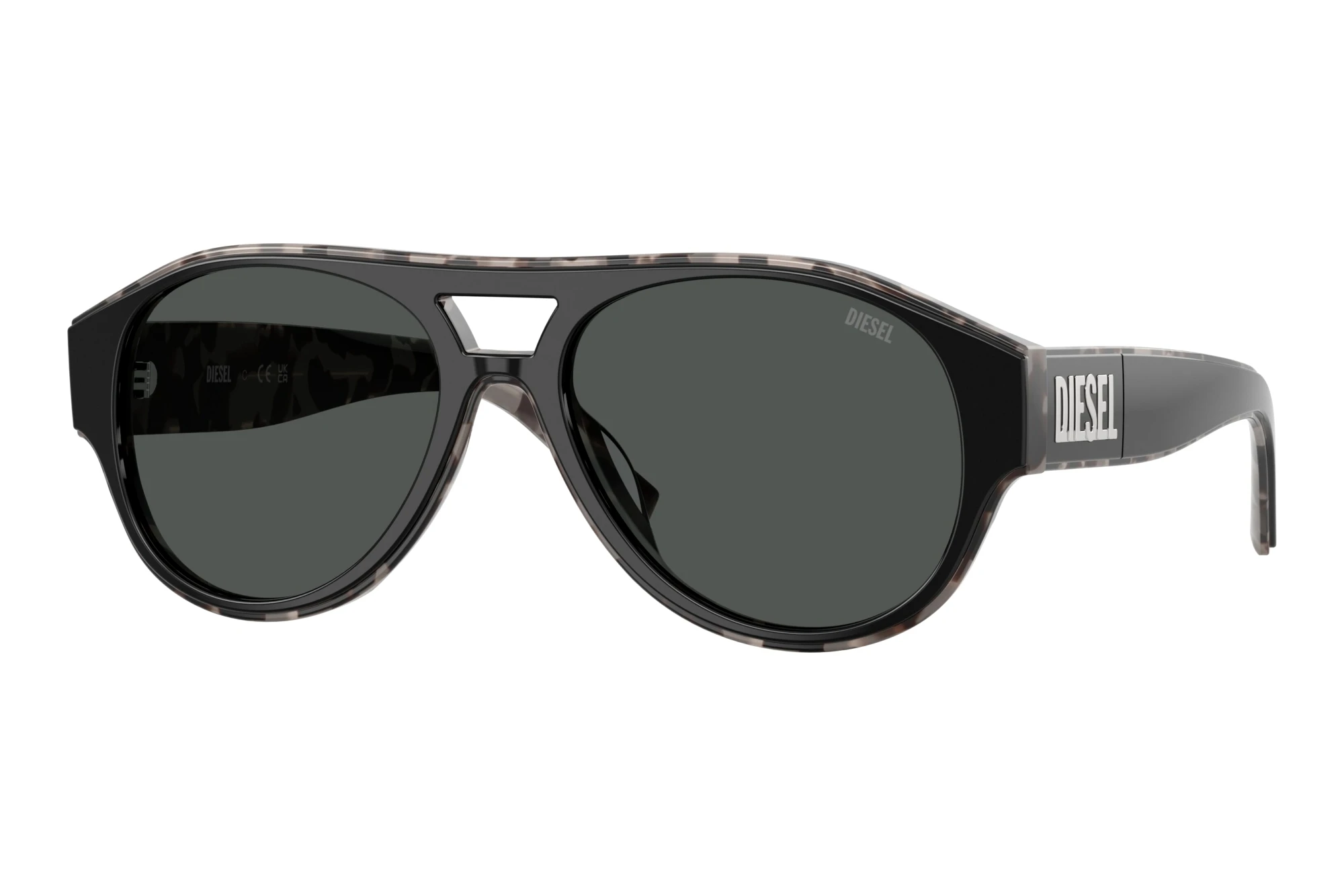 Diesel DL2023U 206887 Dark GreyTop Nero/Tartaruga Ghiaccio Diesel DL2023U 206887 Dark GreyTop Nero/Tartaruga Ghiaccio