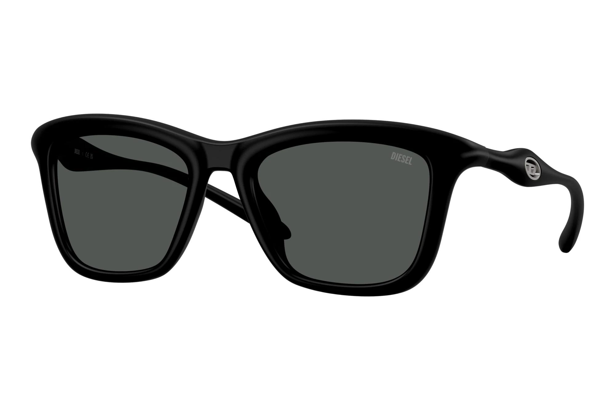 Diesel DL3008U 200287 Dark GreyBlack Matte Diesel DL3008U 200287 Dark GreyBlack Matte