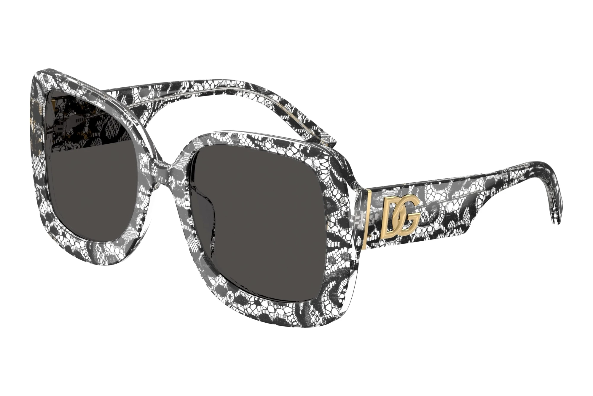 Dolce & Gabbana DG4513 328787 Dark GreyBlack Lace Dolce & Gabbana DG4513 328787 Dark GreyBlack Lace