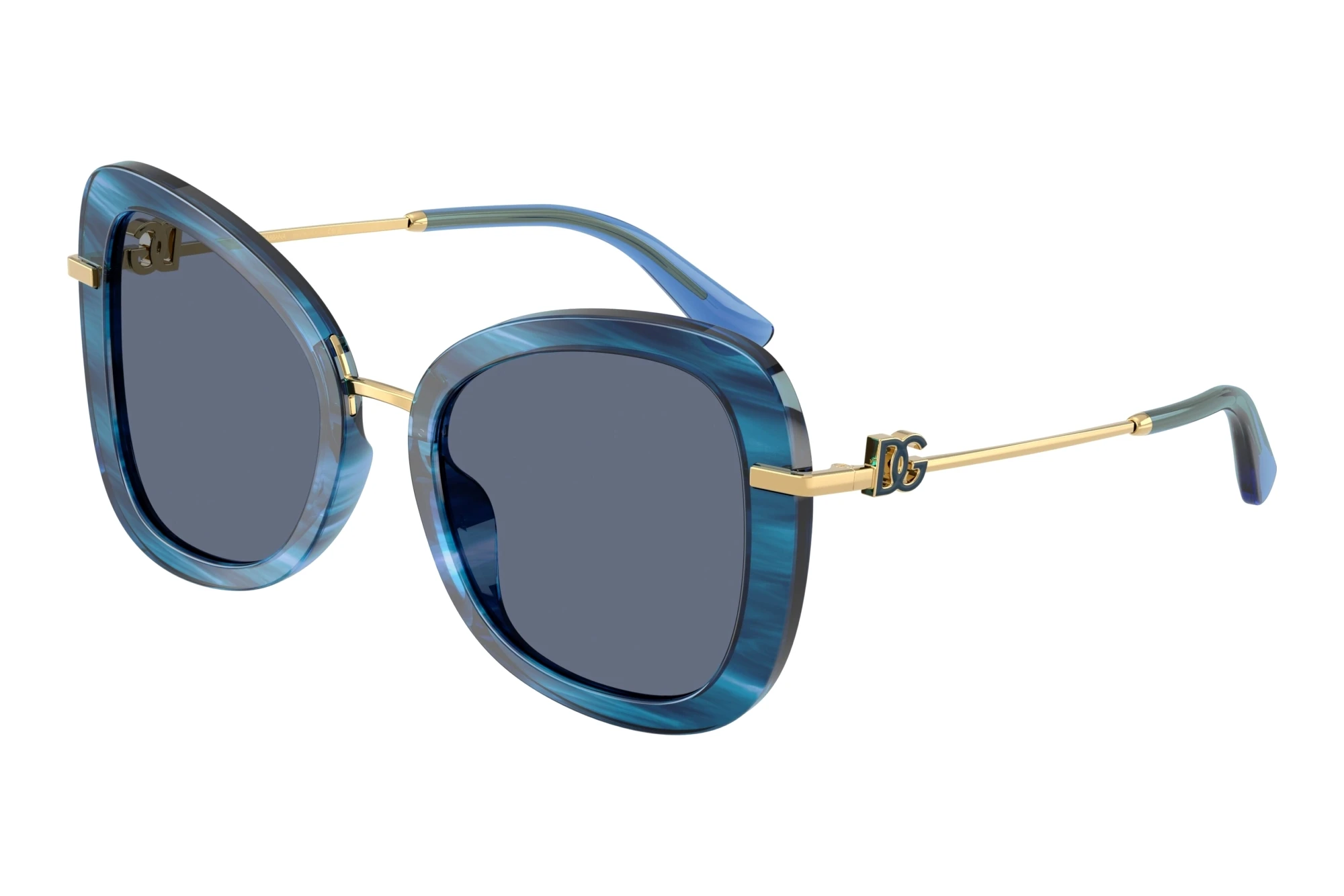 Dolce & Gabbana DG4535 347272 BlueStriped Blue Dolce & Gabbana DG4535 347272 BlueStriped Blue
