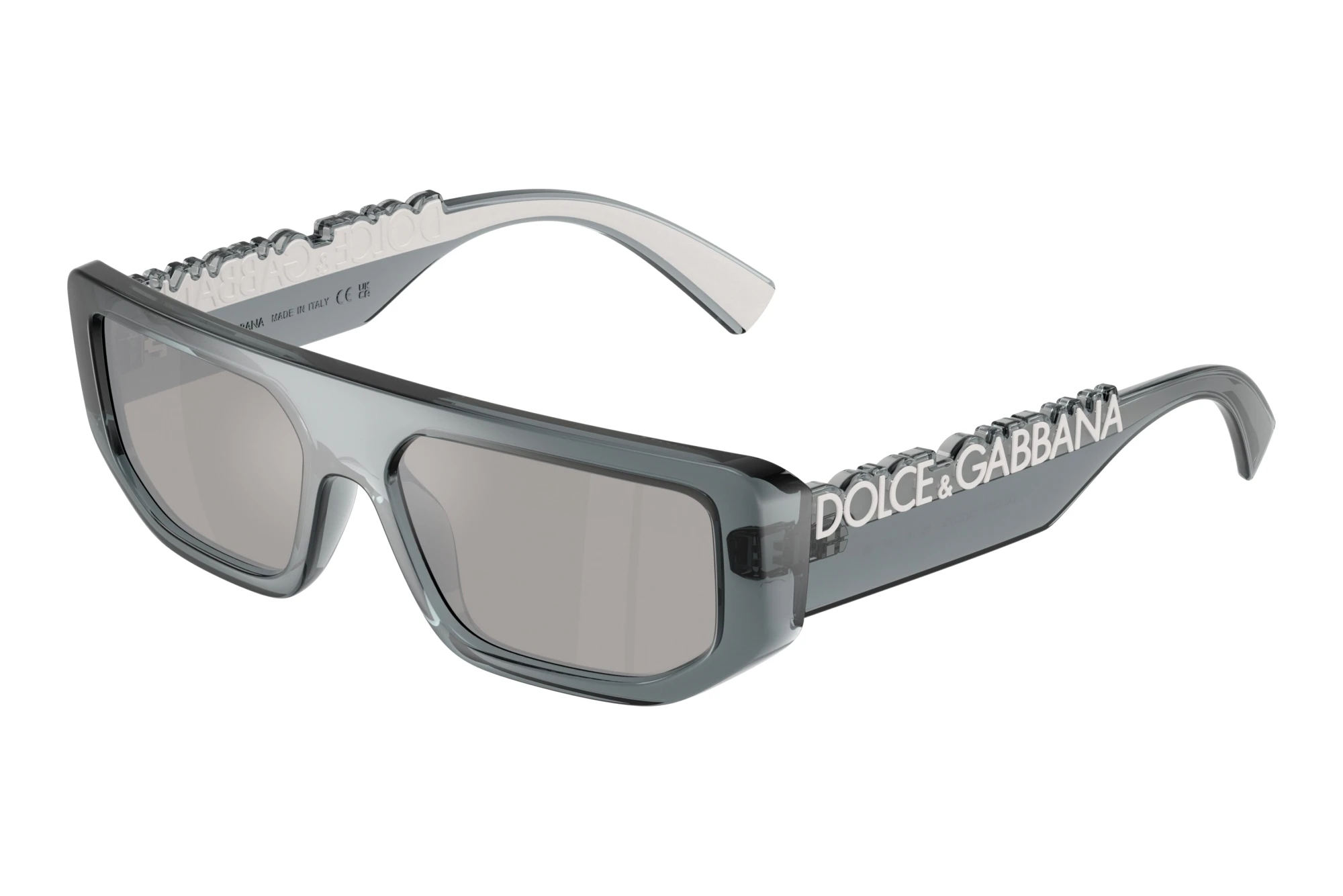 Dolce & Gabbana DG6203 32556G Light Grey Mirror SilverTransparent Dark Grey Dolce & Gabbana DG6203 32556G Light Grey Mirror SilverTransparent Dark Grey