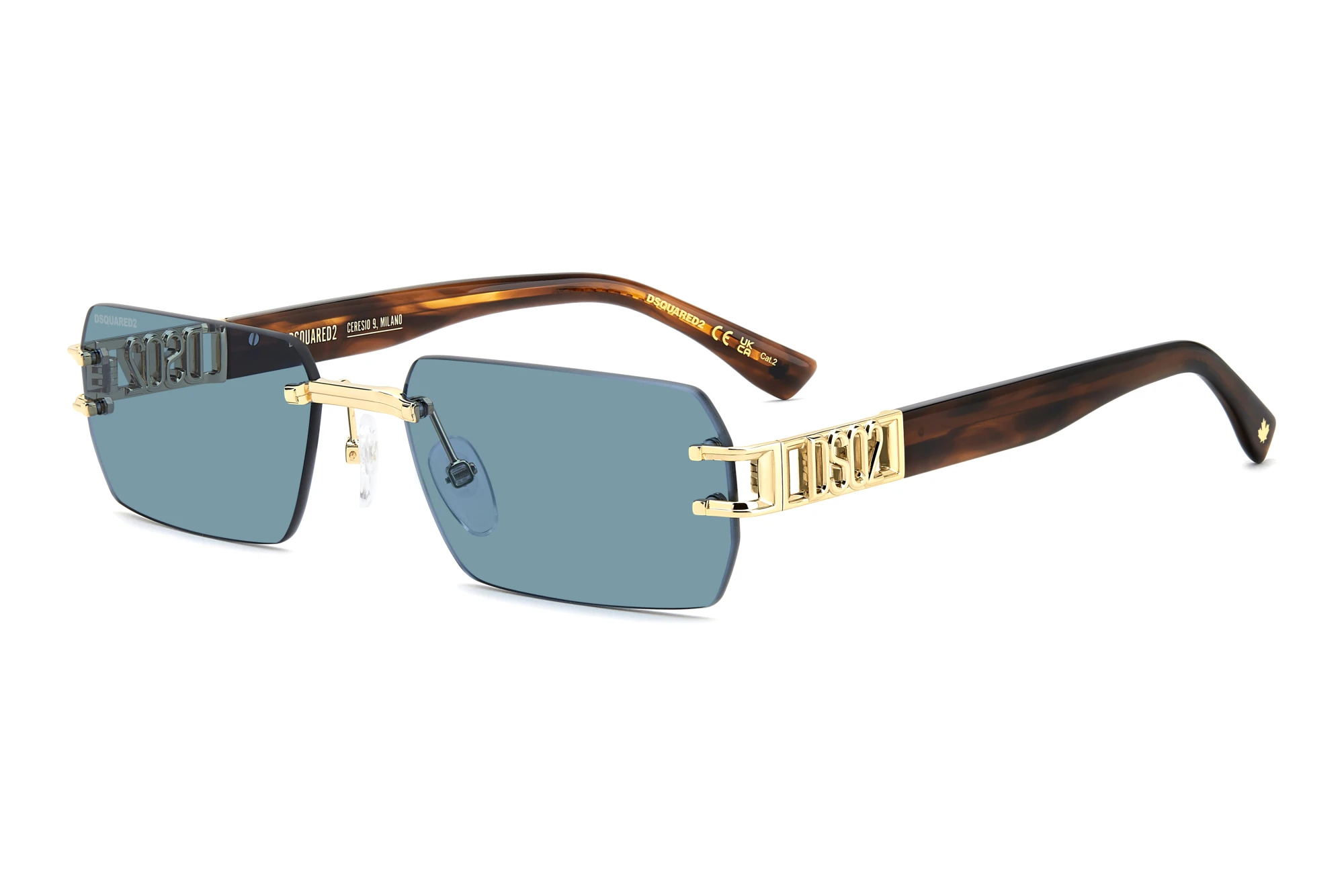 Dsquared2 D2 0189/S 000/KU BLUEROSE GOLD Dsquared2 D2 0189/S 000/KU BLUEROSE GOLD
