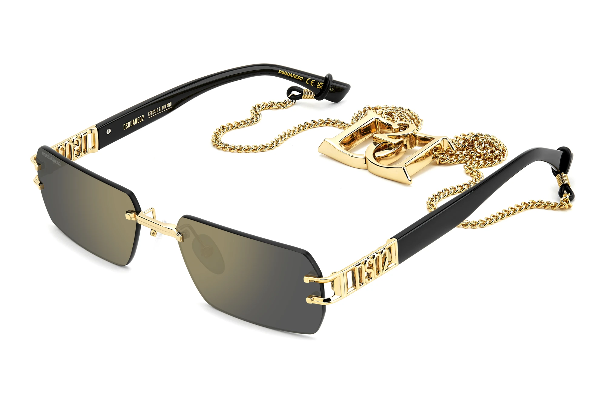 Dsquared2 D2 0189/S/SE 000/JO GREY BRONZE MIRRORROSE GOLD Dsquared2 D2 0189/S/SE 000/JO GREY BRONZE MIRRORROSE GOLD